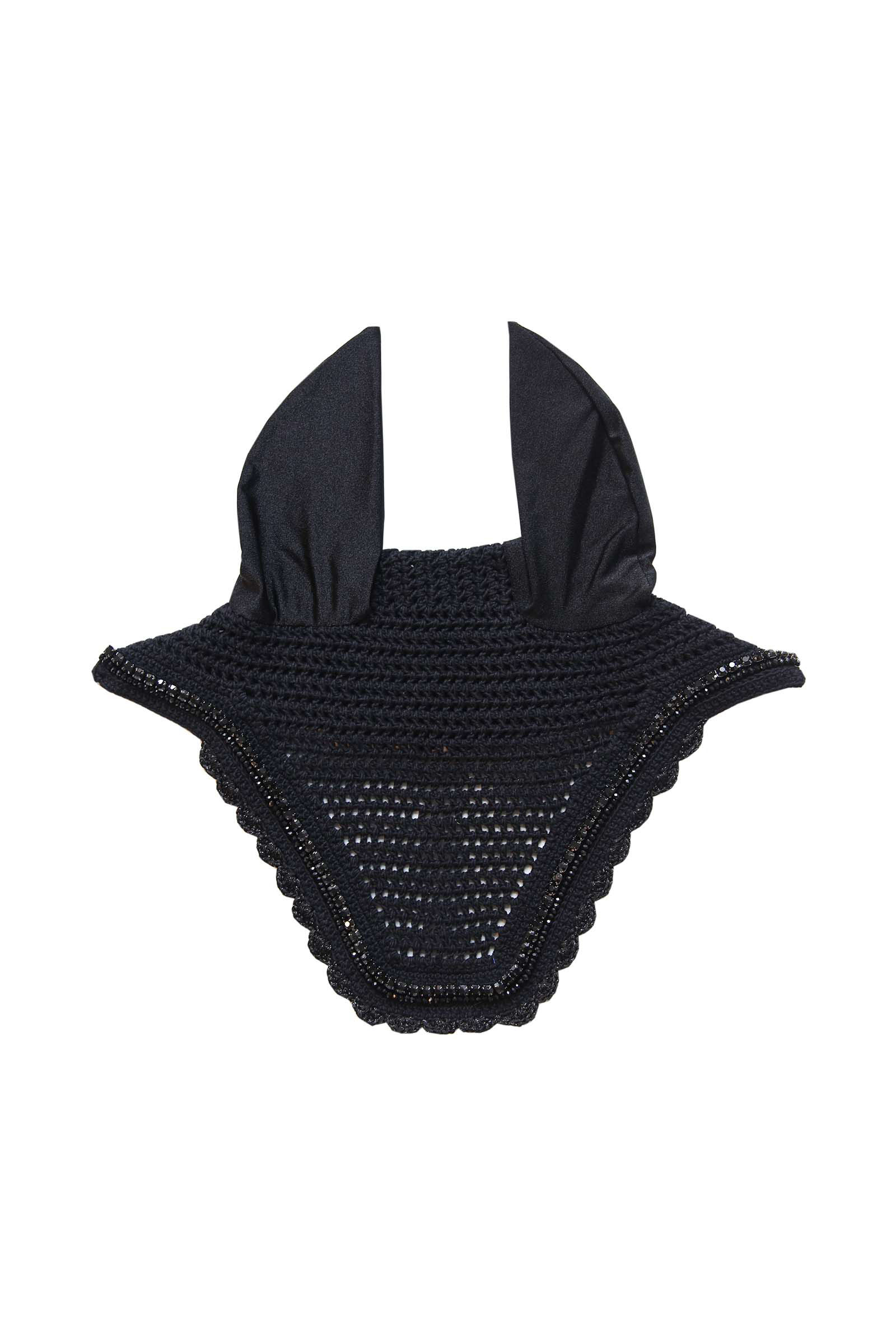 Kentucky Horsewear Wellington lang &oslash;rehette med steiner og p