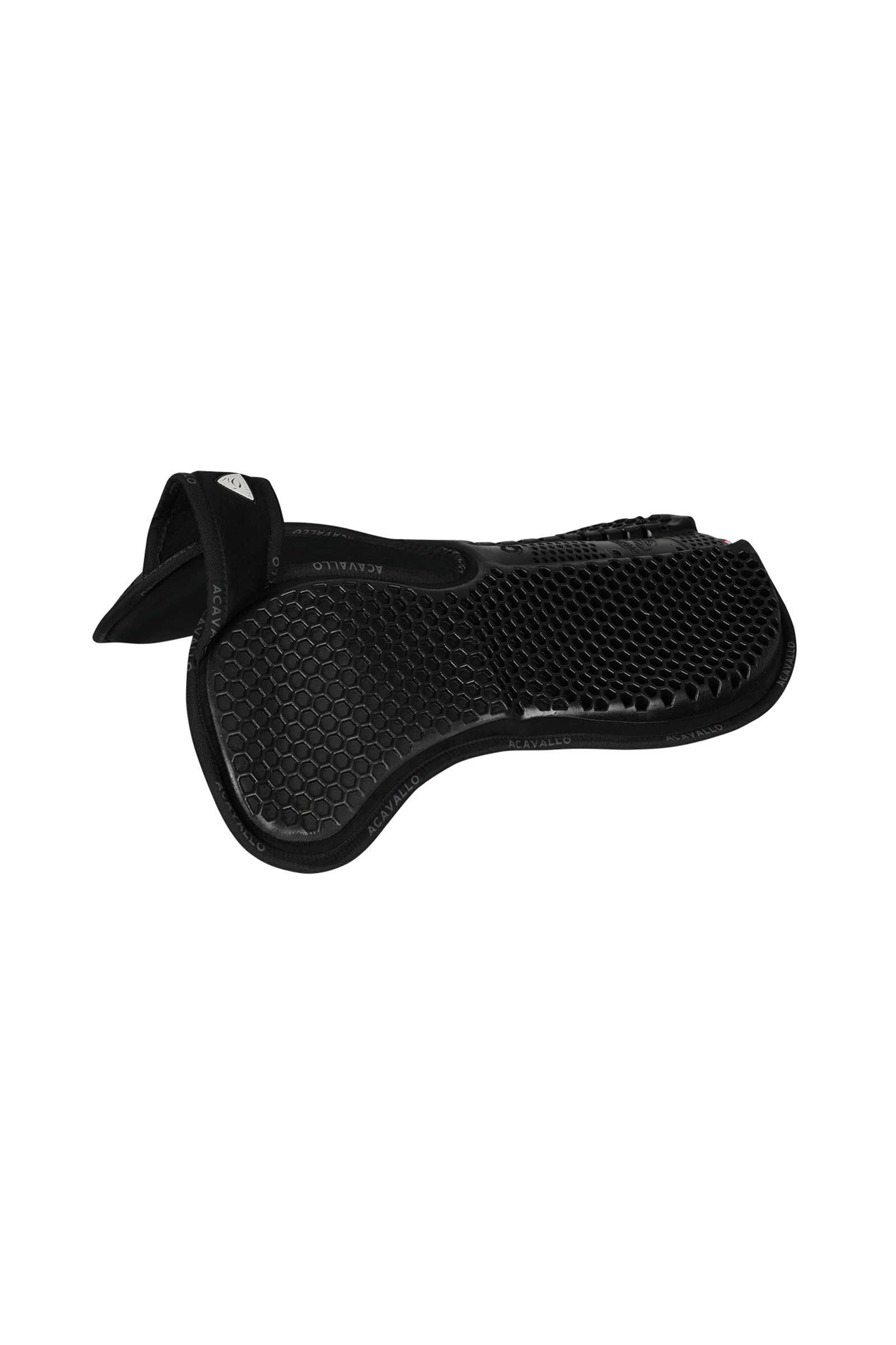 Black Acavallo mankefri heksagonal gelpad med memory foam og bakre oppbygning  