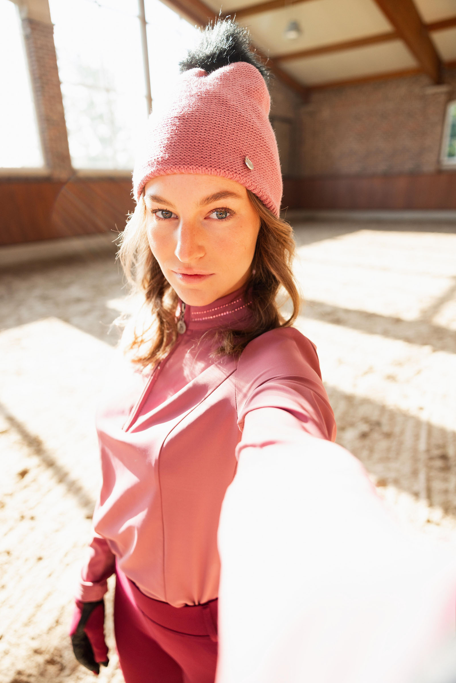 Horze Haze Strikket Lue