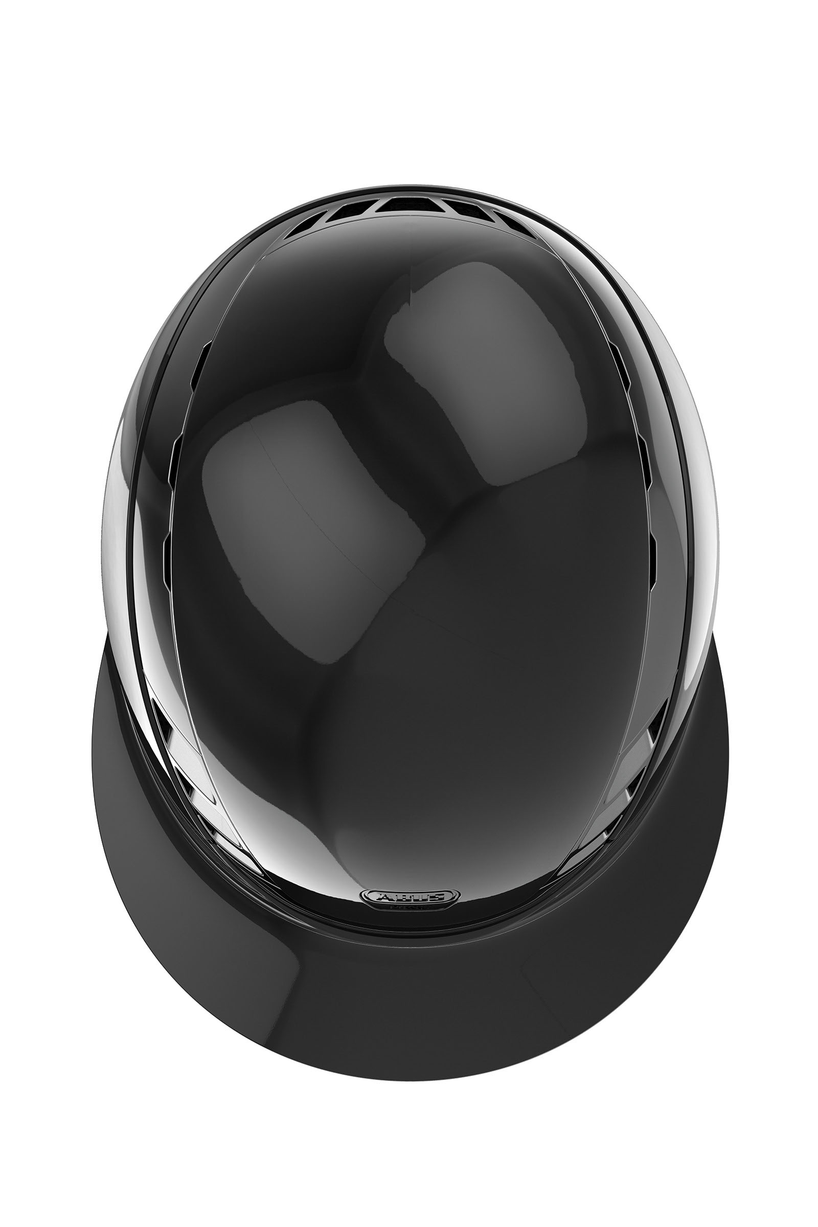 Abus Pikeur AirLuxe Chrome ridehjelm med lengre brem