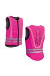 Komperdell Ballistic High Visibility Junior Ryggbeskytter, vendbar
