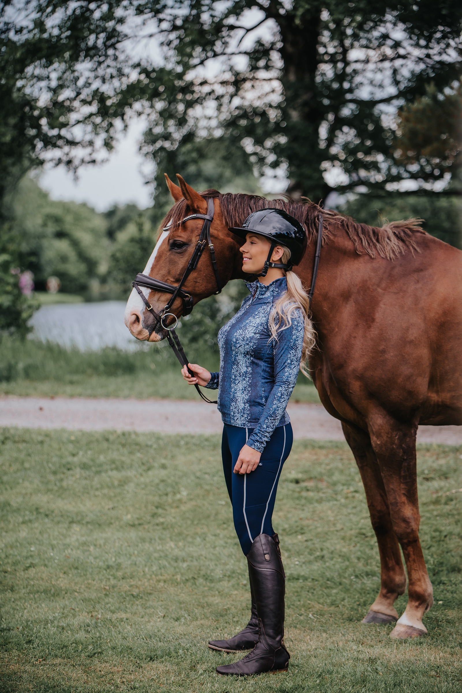 Mountain Horse Jade helforsterket tech ridetights