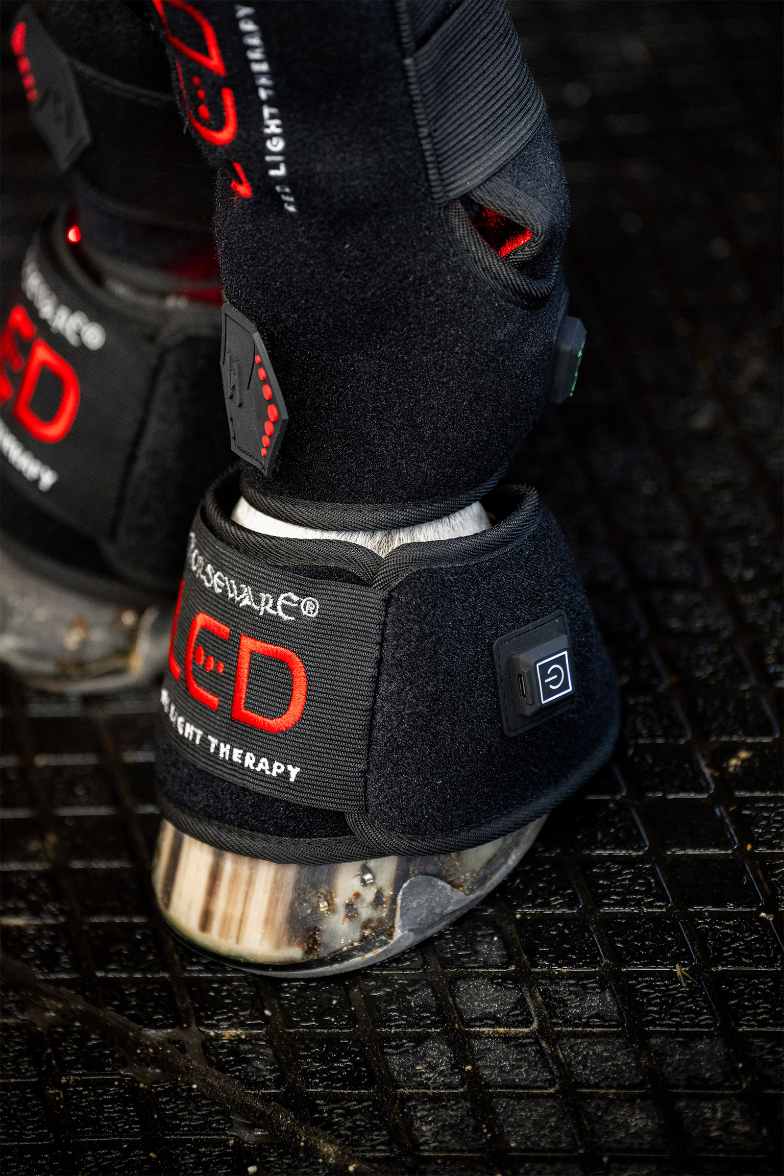 Horseware LED r&oslash;dt lys terapi mini belegg (1 stk.)