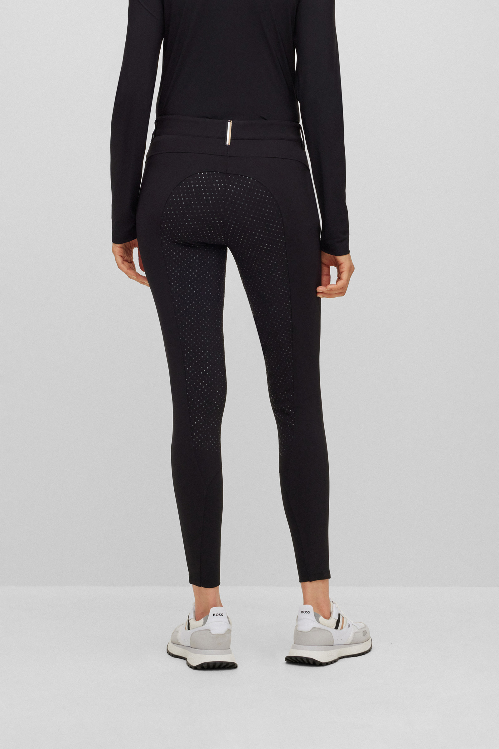 Black Boss Heather ridebukse med full grep for kvinner
