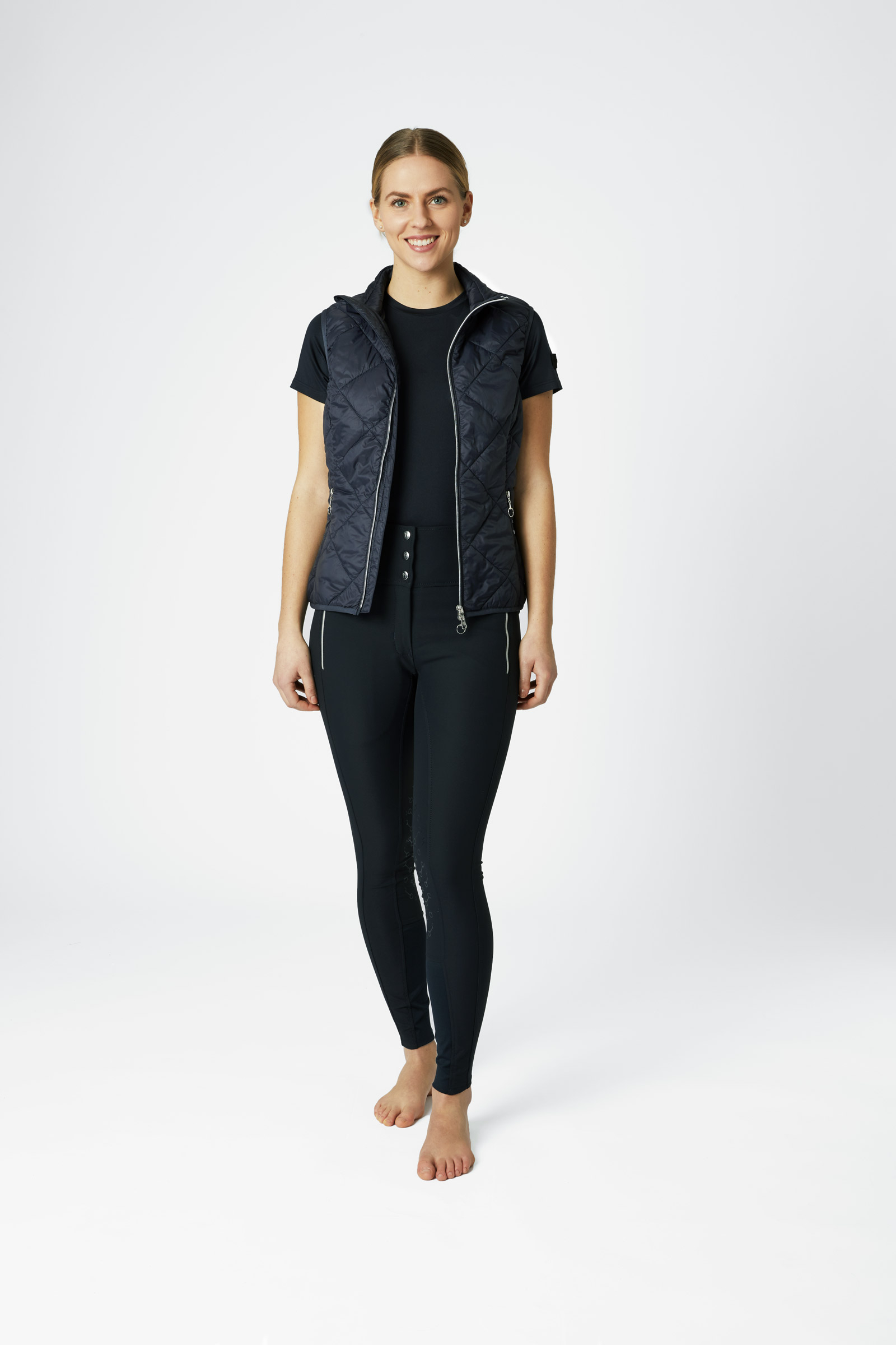 Horze Martina lettfôret vest, dame