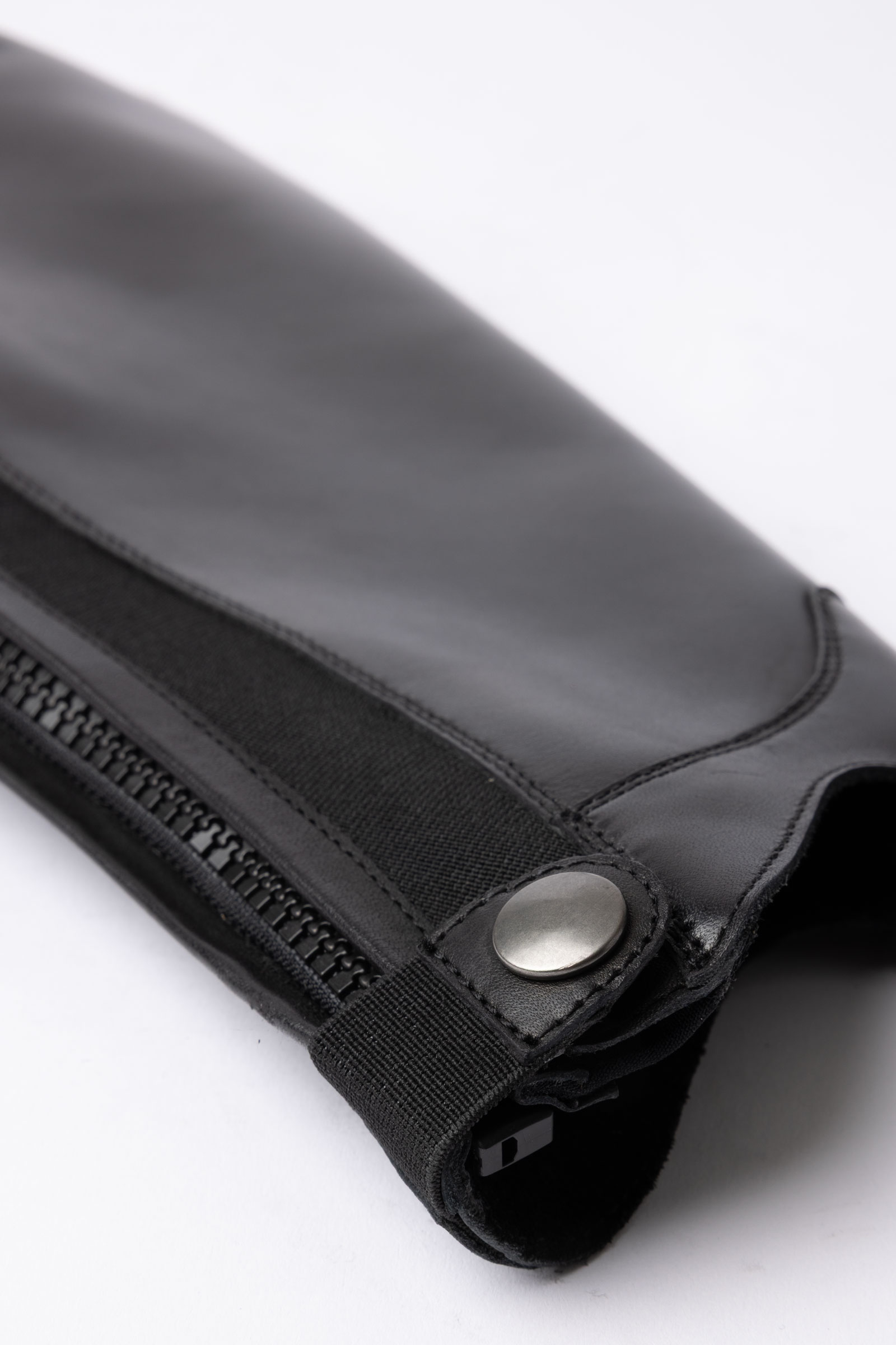 B Vertigo Elegant L&aelig;r Halvchaps