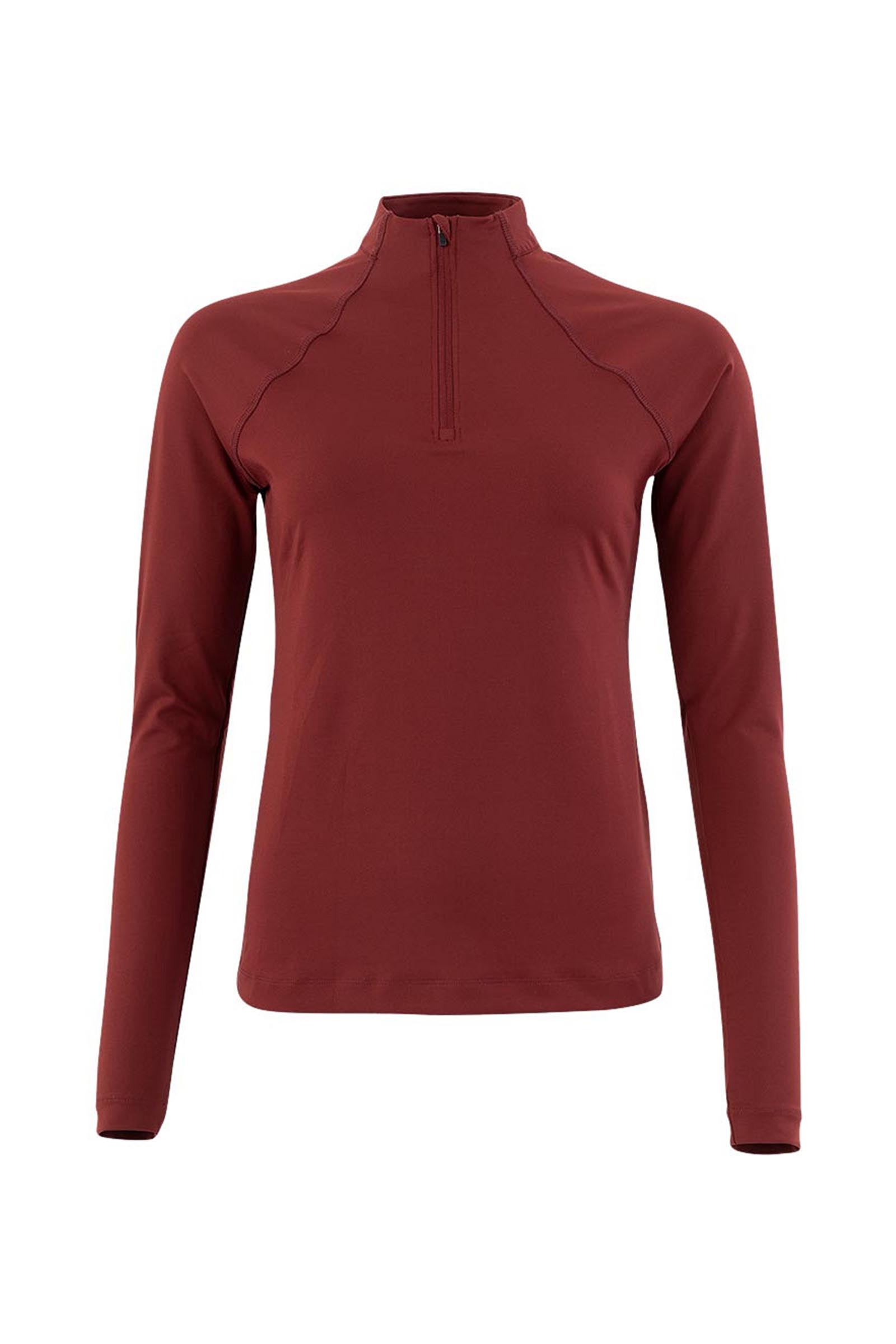 Carbernet BR CLX dames langermet zip up skjorte