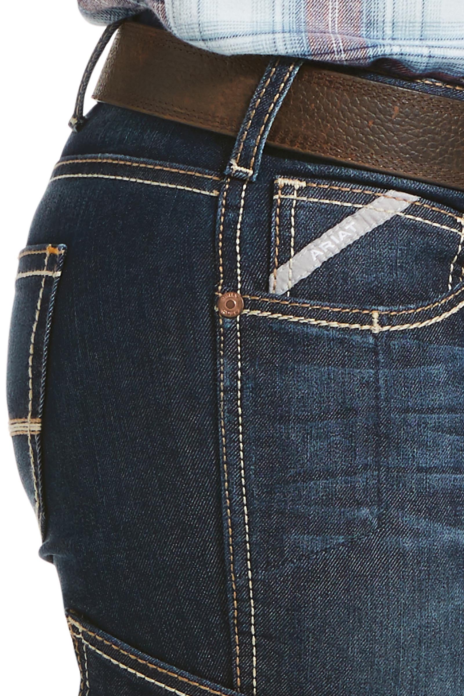 Ariat Rebar MR DuraStretch Riveter bootcut-jeans til dame  