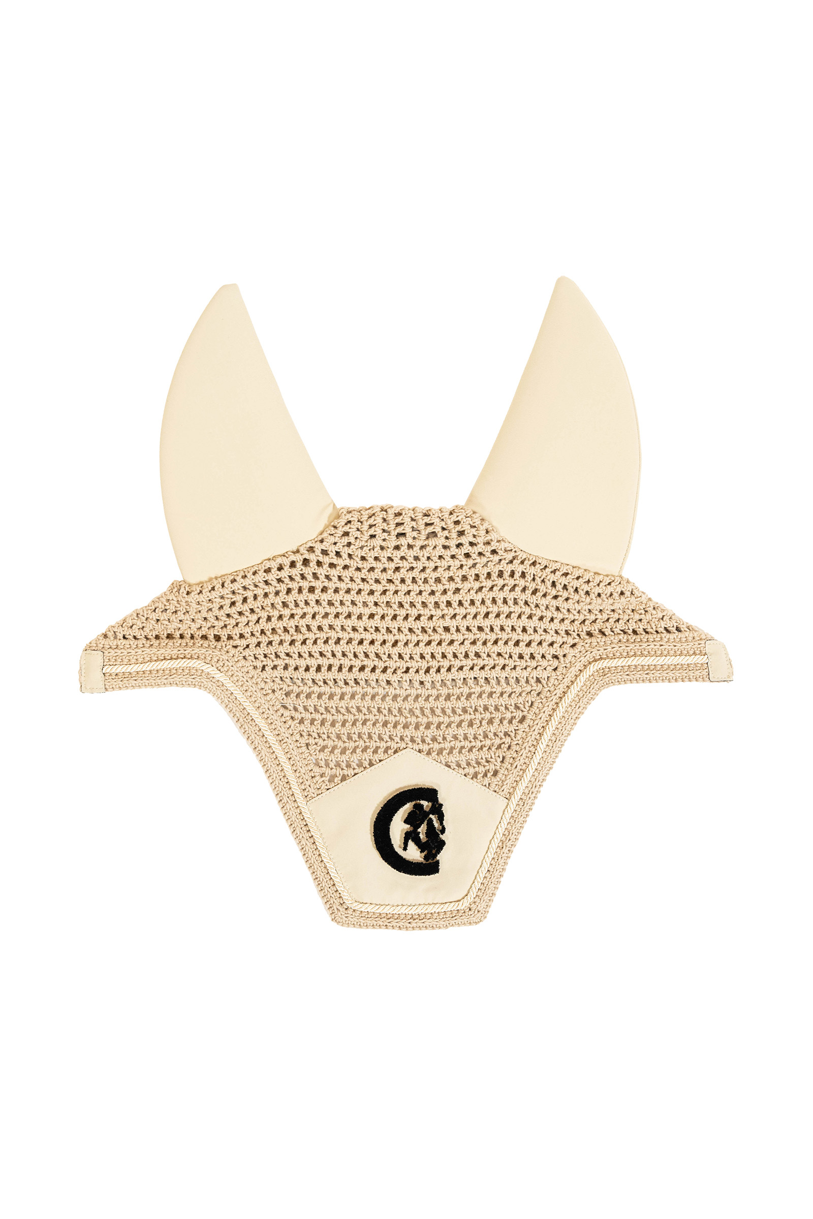 beige Kentucky Horsewear Fly Veil Wellington 3D Logo Lydl&oslash;s