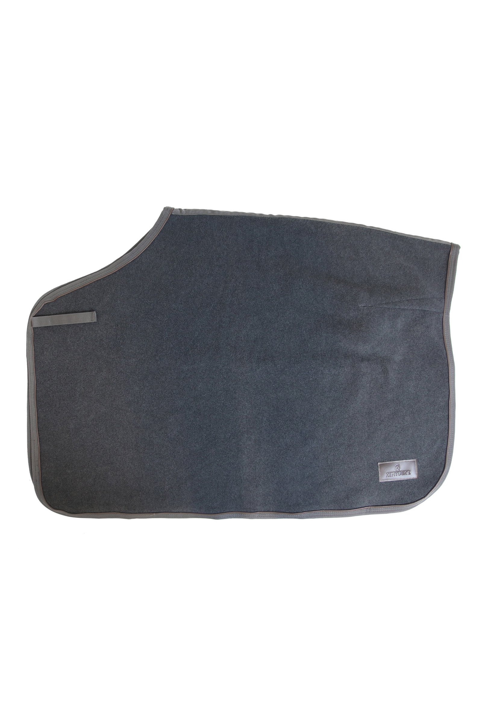 Dark Grey Kentucky Horsewear Quarter Rug Heavy Fleece ridedekken