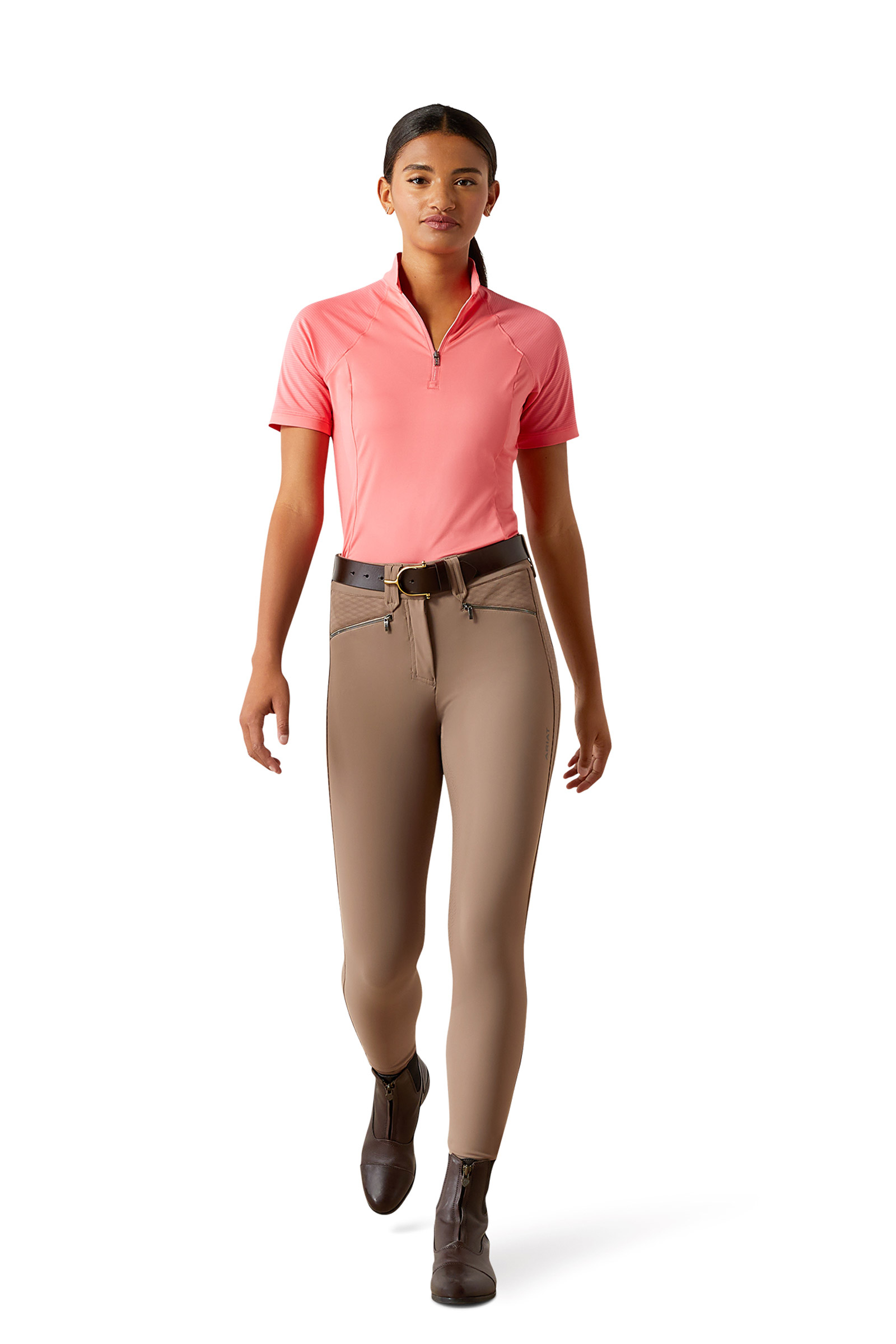 Ariat Soquel dame-baselayer med 1/4 glidelås