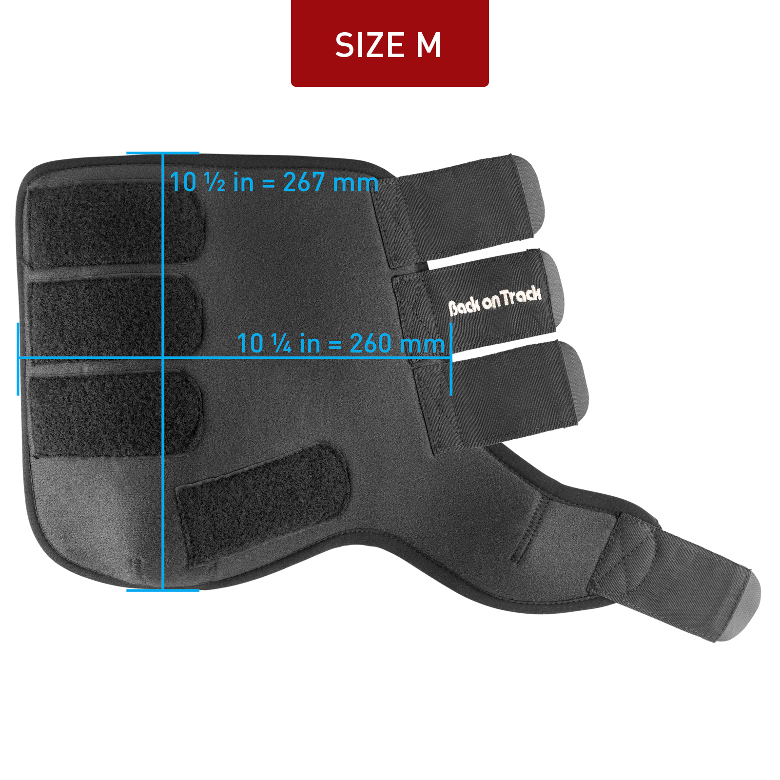 Back On Track treningsbelegg, foran