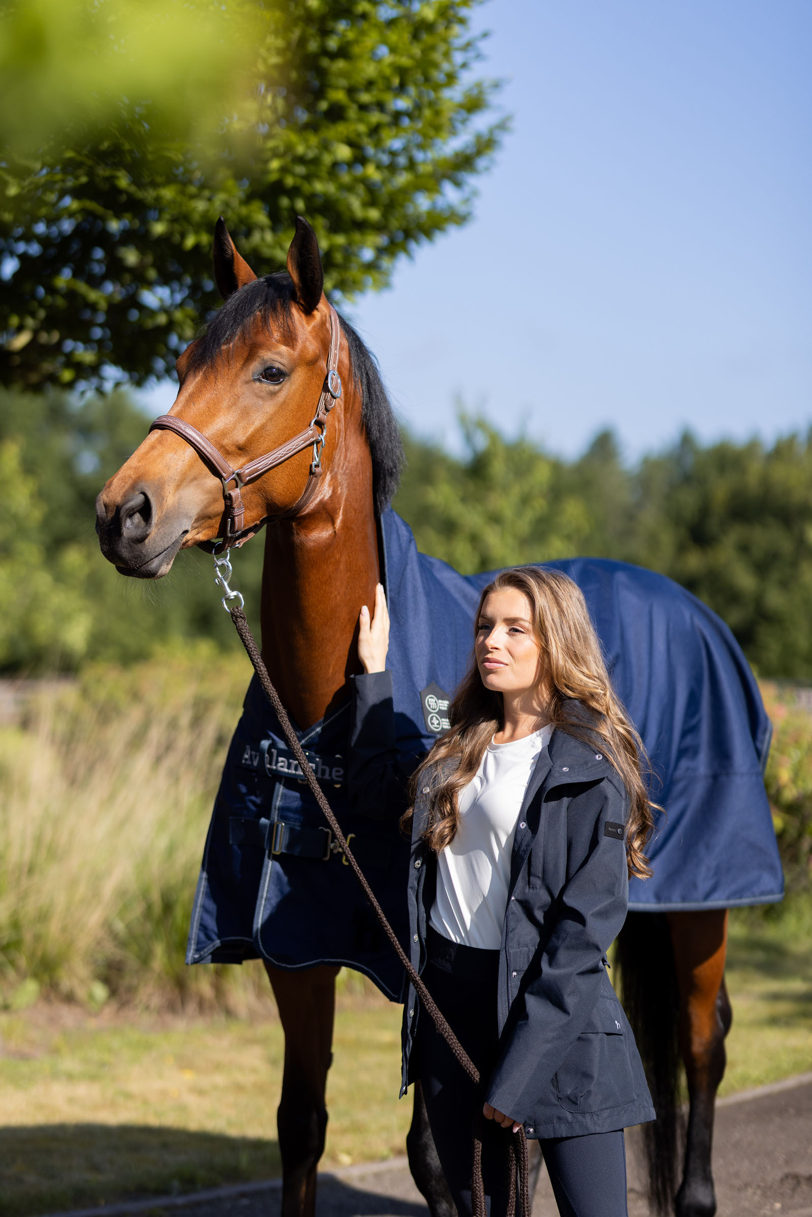 Horze Jadine teknisk vanntett sommerjakke for damer