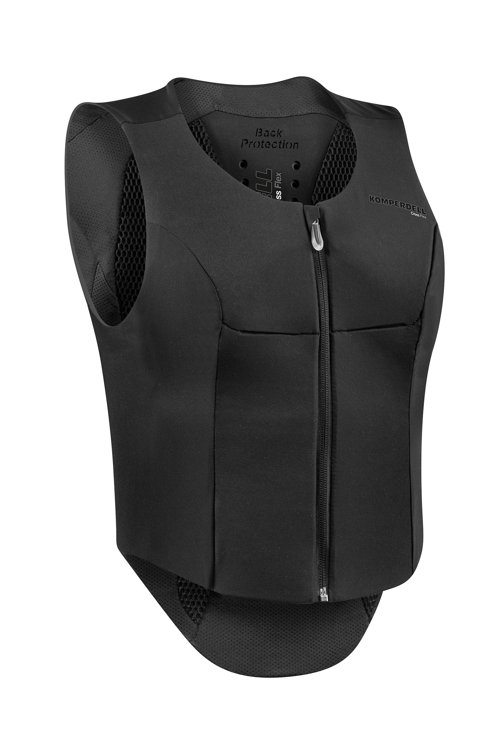 Komperdell FlexFit ballistisk vest med ryggbeskytter, smal passform