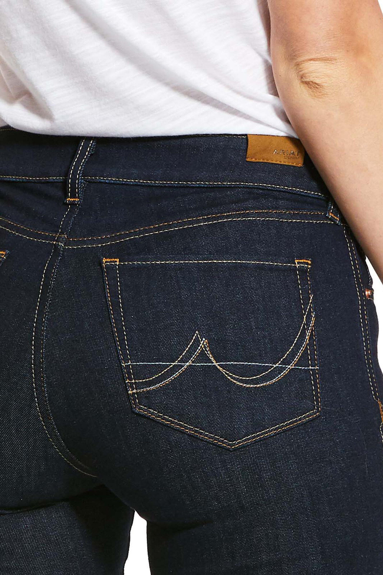 Ariat Sidewinder dames skinny jeans med optimal midjeh&oslash;yde og ultra-stretch