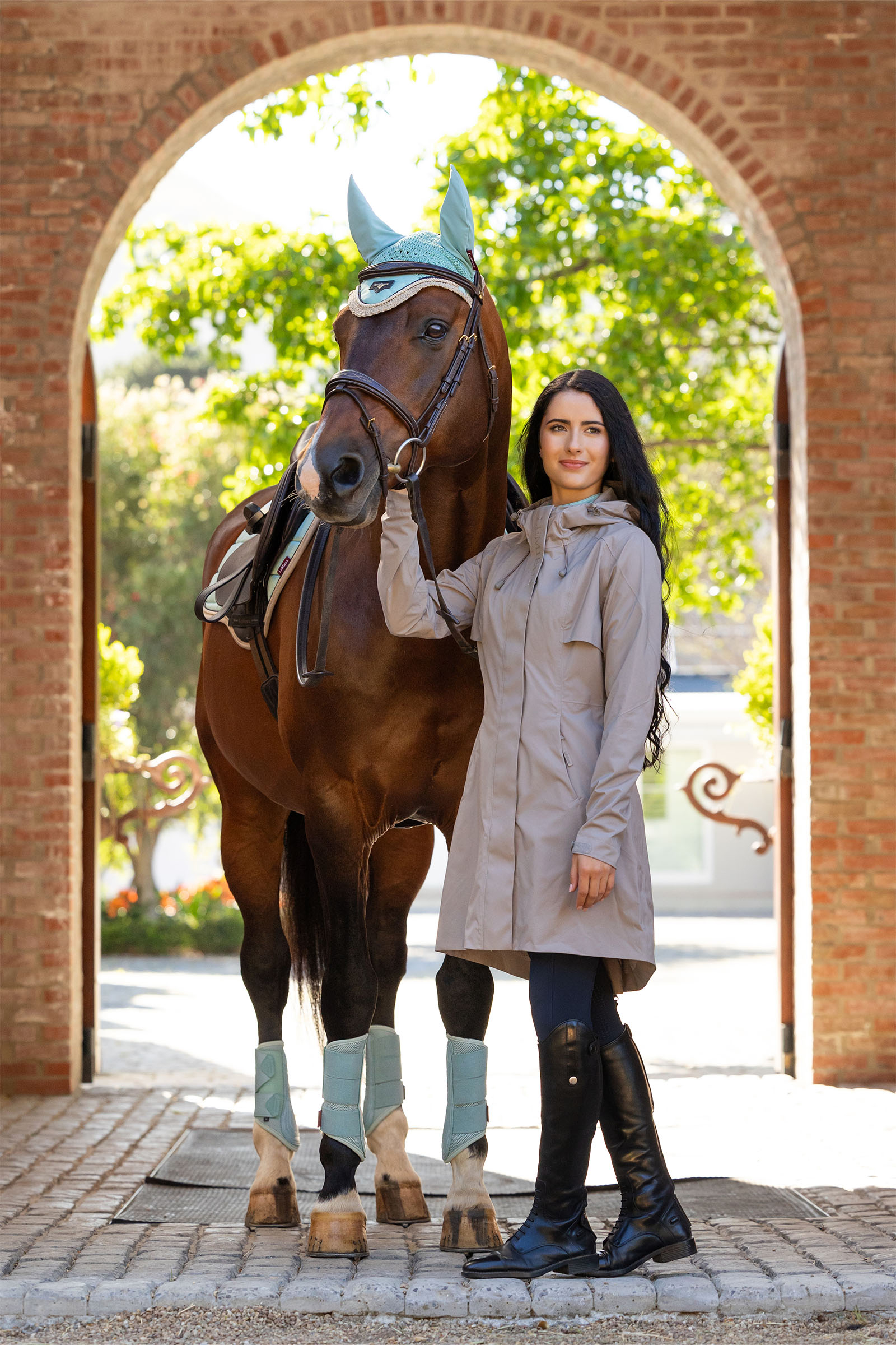 LeMieux Dame Lang Regnjakke Grace