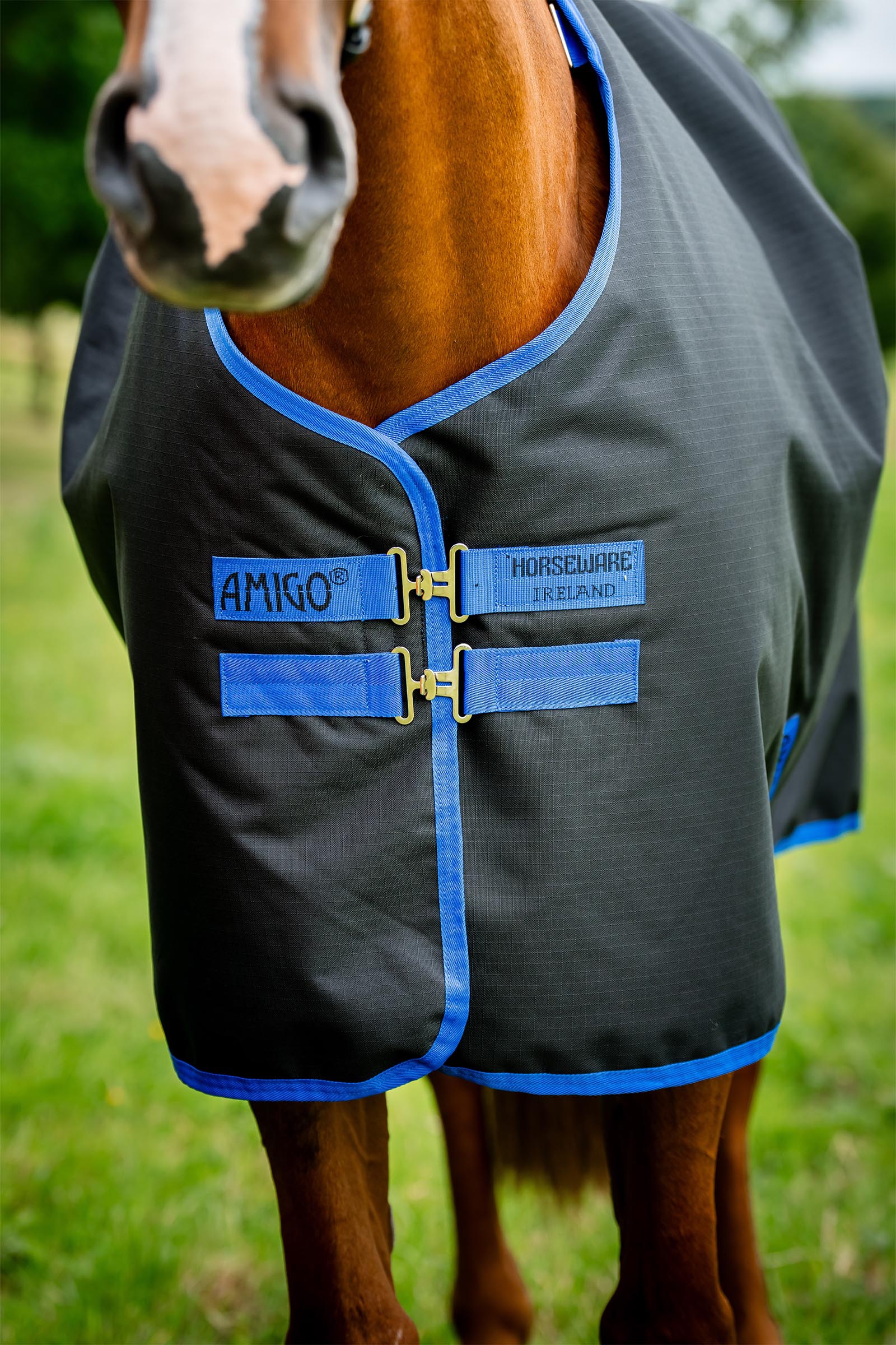 Horseware Amigo Ripstop 900D utedekken med fleecef&ocirc;r, 50 g