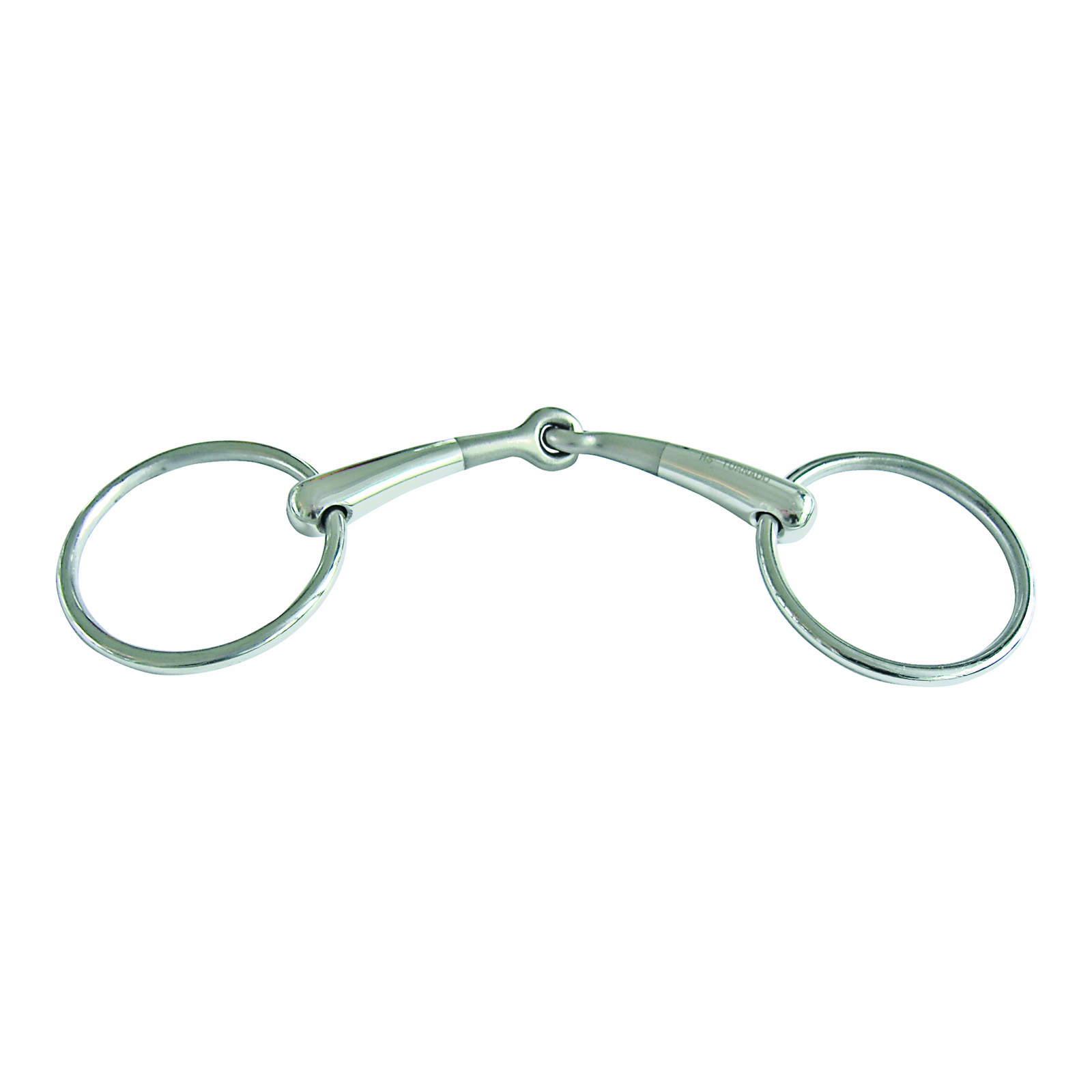 Sprenger Turnado Stainless Steel Loose Ring Snaffle, Single Jt. 16 mm
