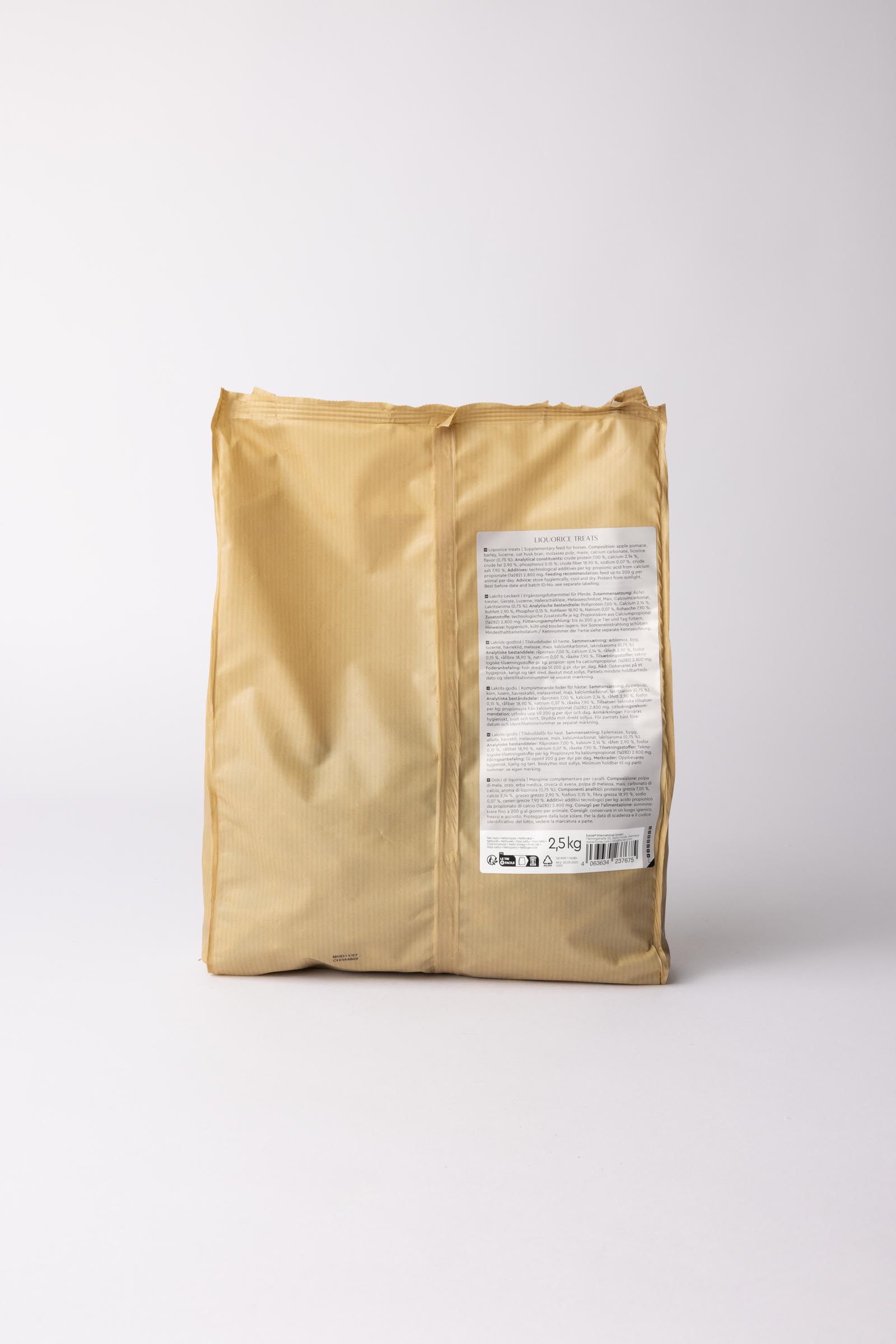 Horze Biscuits godbiter, lakris, 2,5 kilo