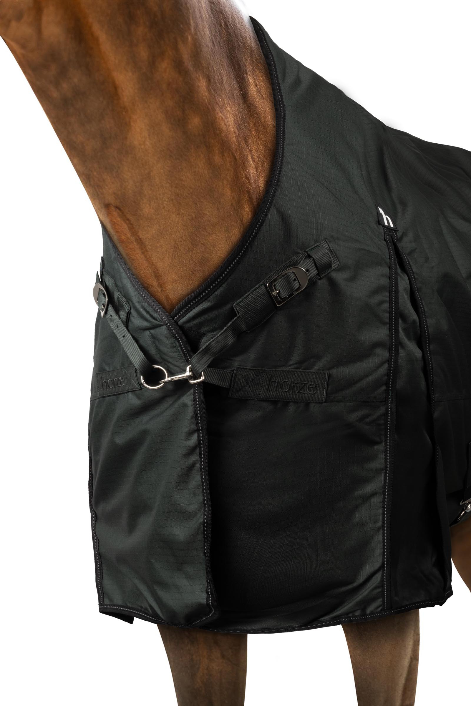 Horze Helsinki utedekken med halv hals, 50 g