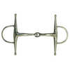 Korsteel Stainless Steel Jointed Full Cheek Snaffle Bit