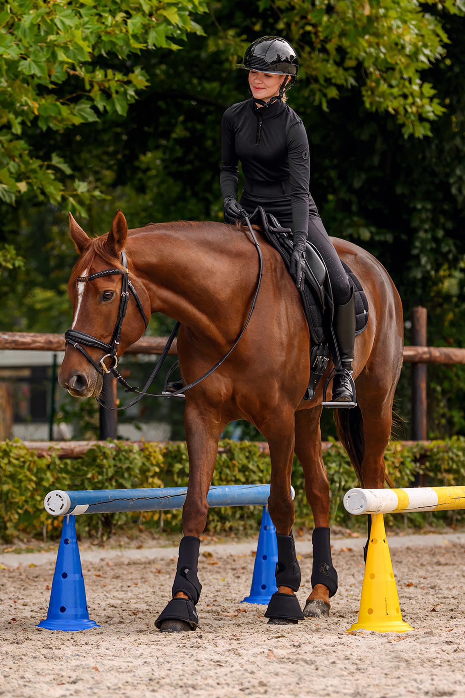 Waldhausen XL kjegler med b&aelig;reveske (8 stk)