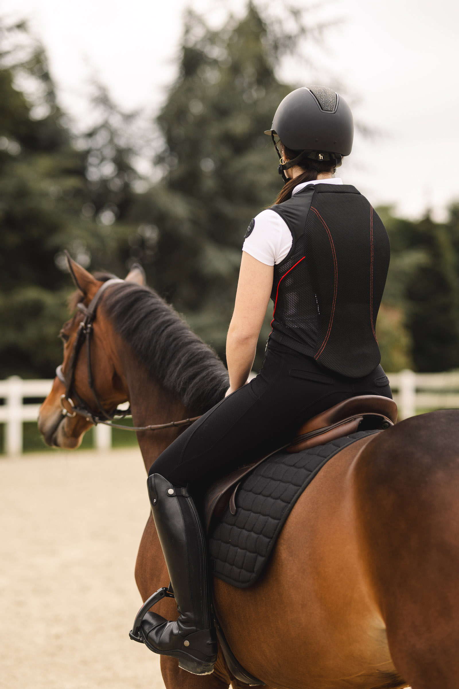 Horze LUNA ryggbeskytter