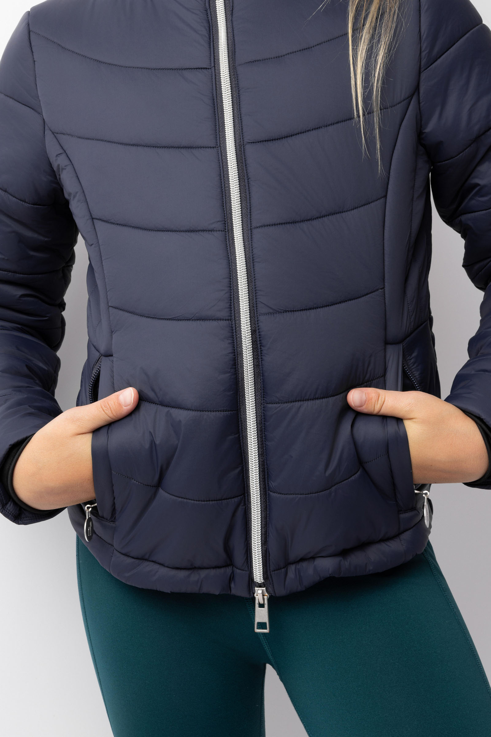 Horze Astrid vattert ridejakke for barn