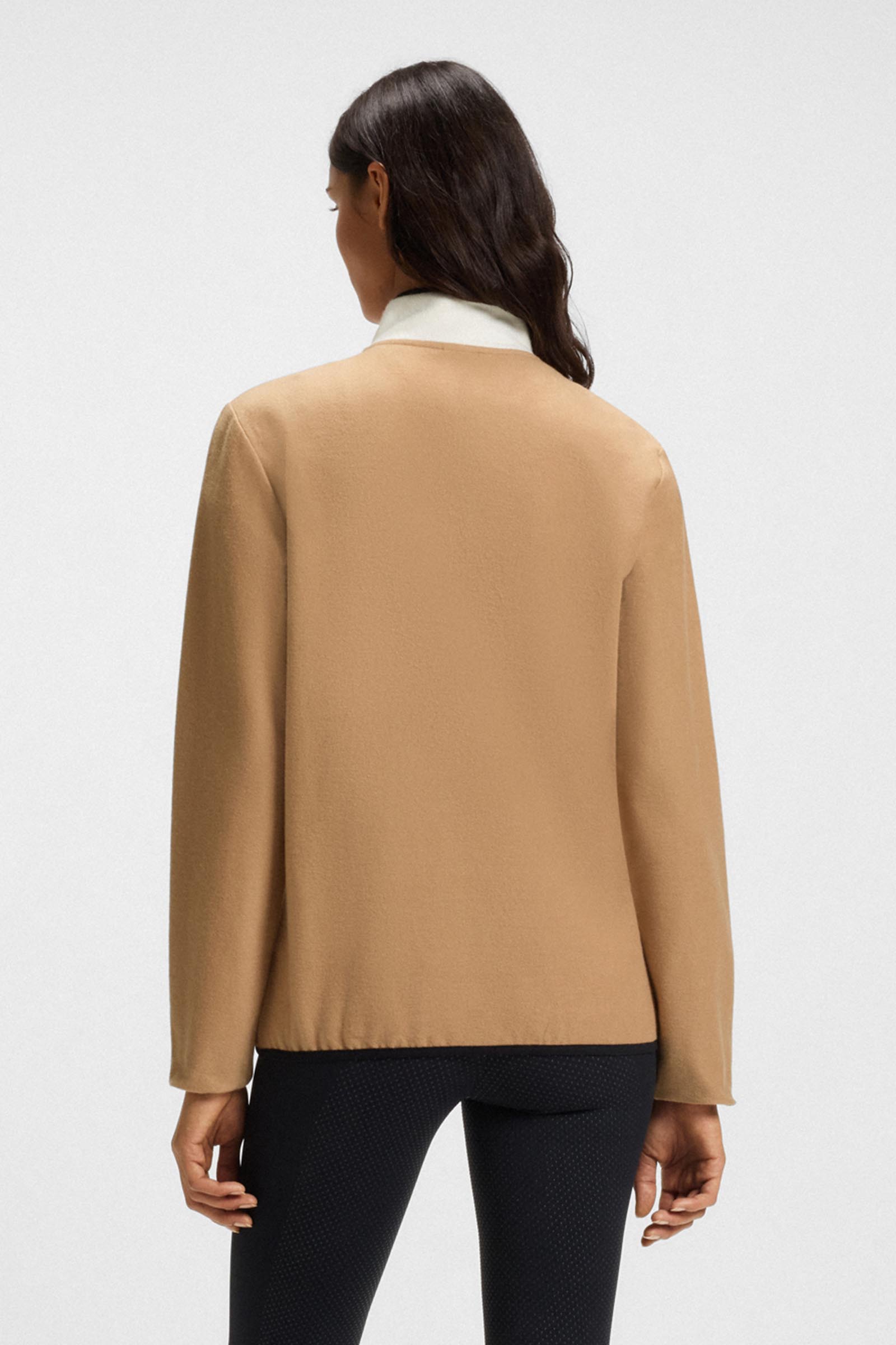 Boss Fedora dame Felpa med halv glidel&aring;s