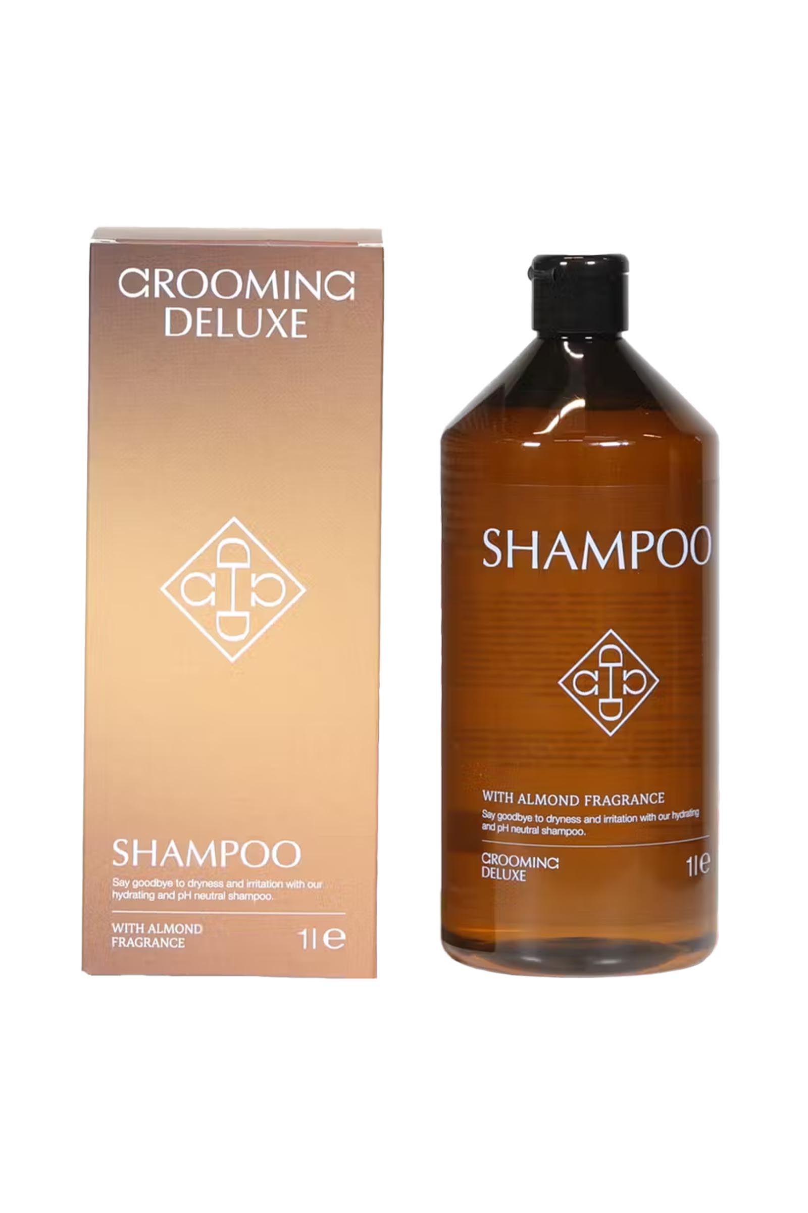 Grooming Deluxe Almond Gloss sjampo, 1000 ml  