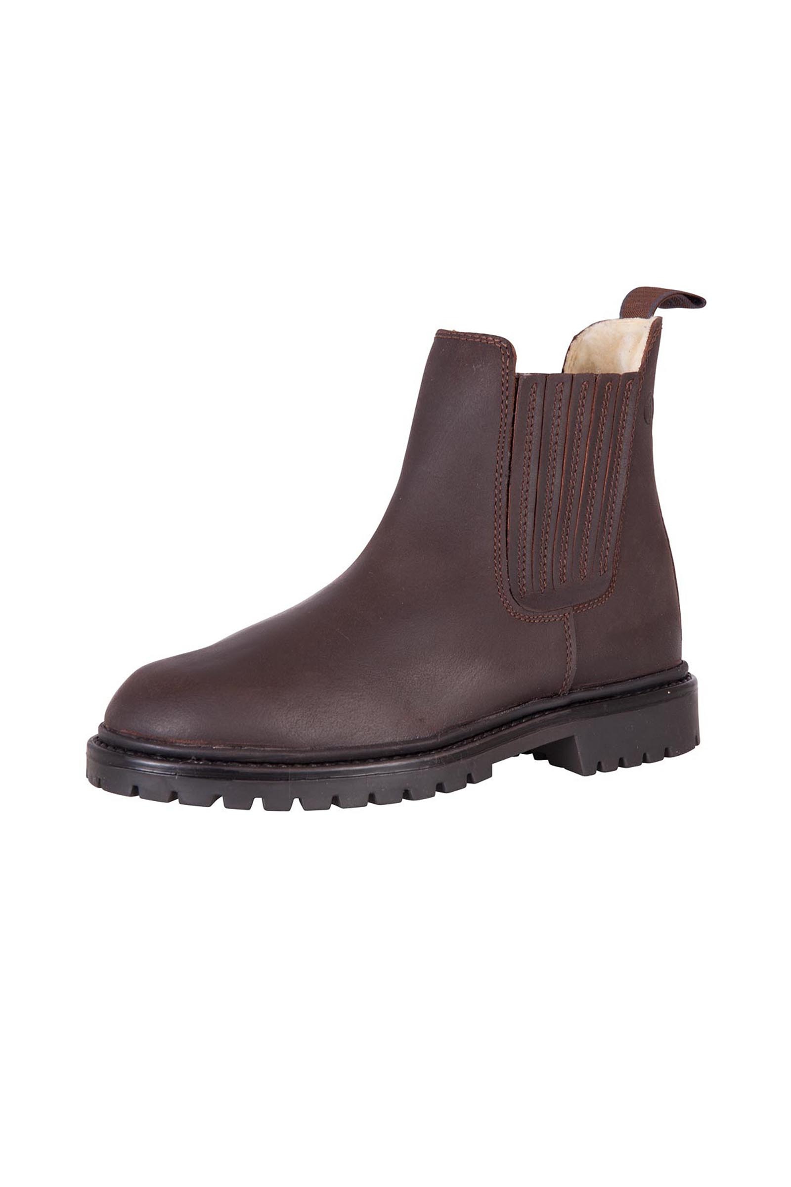 Brown BR Alaska II nubuck jodhpurst&oslash;vler med varm f&ocirc;ring