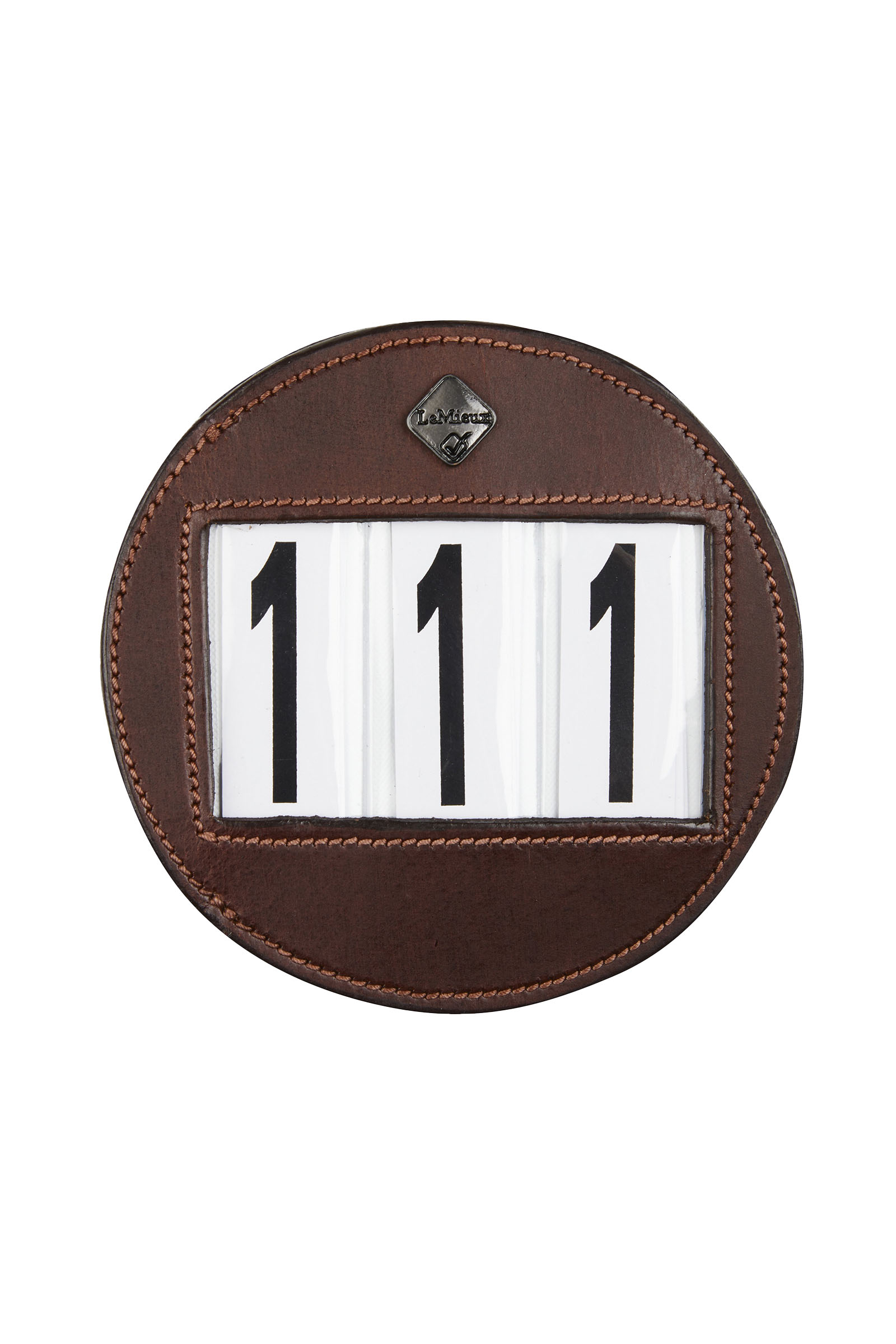 Brown Distressed LeMieux Hodelagsnummerholder (1 stk.)