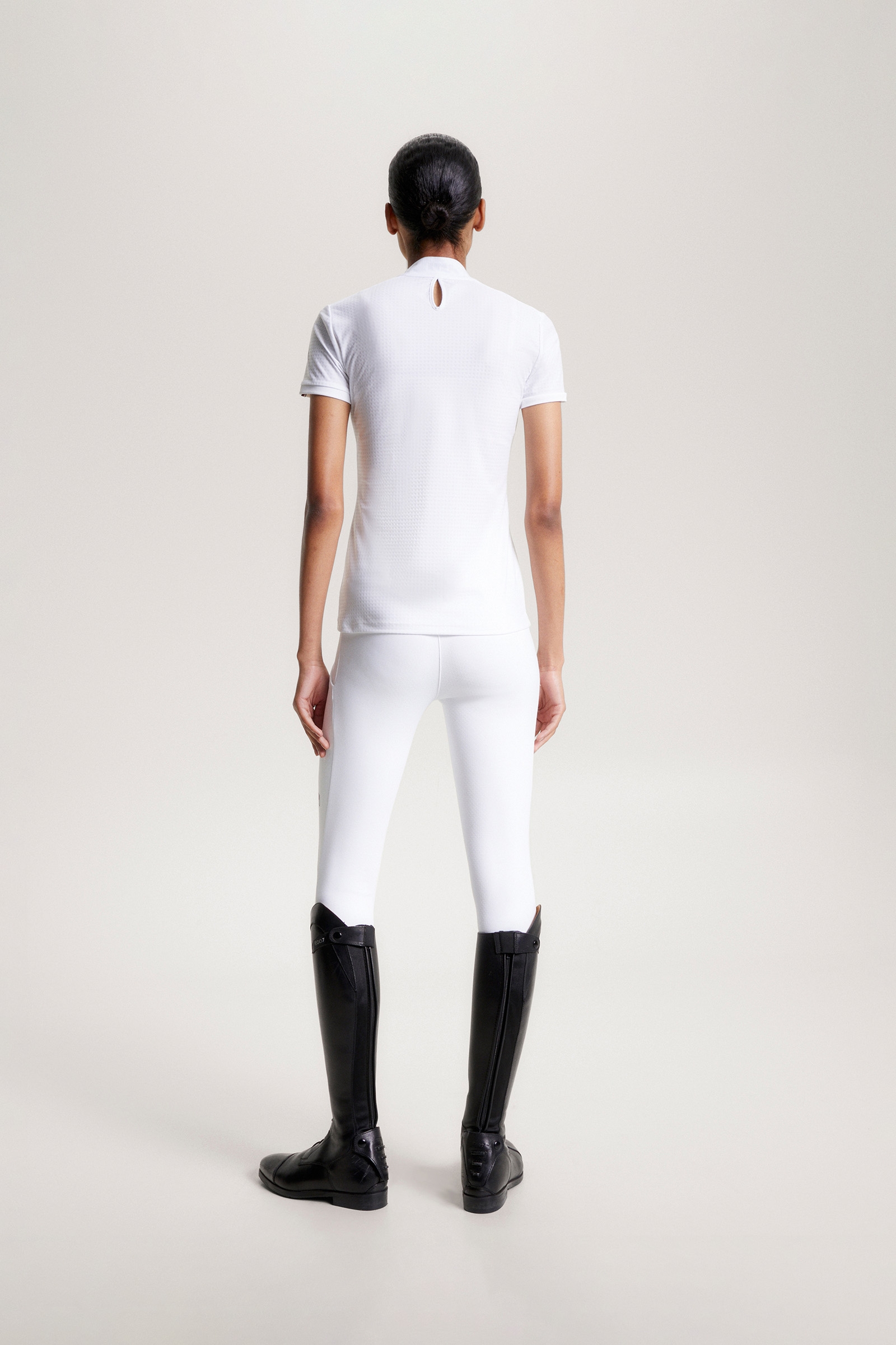 Tommy Hilfiger Equestrian Chelsea Avkj&oslash;lende Polo-skjorte med korte ermer og logo