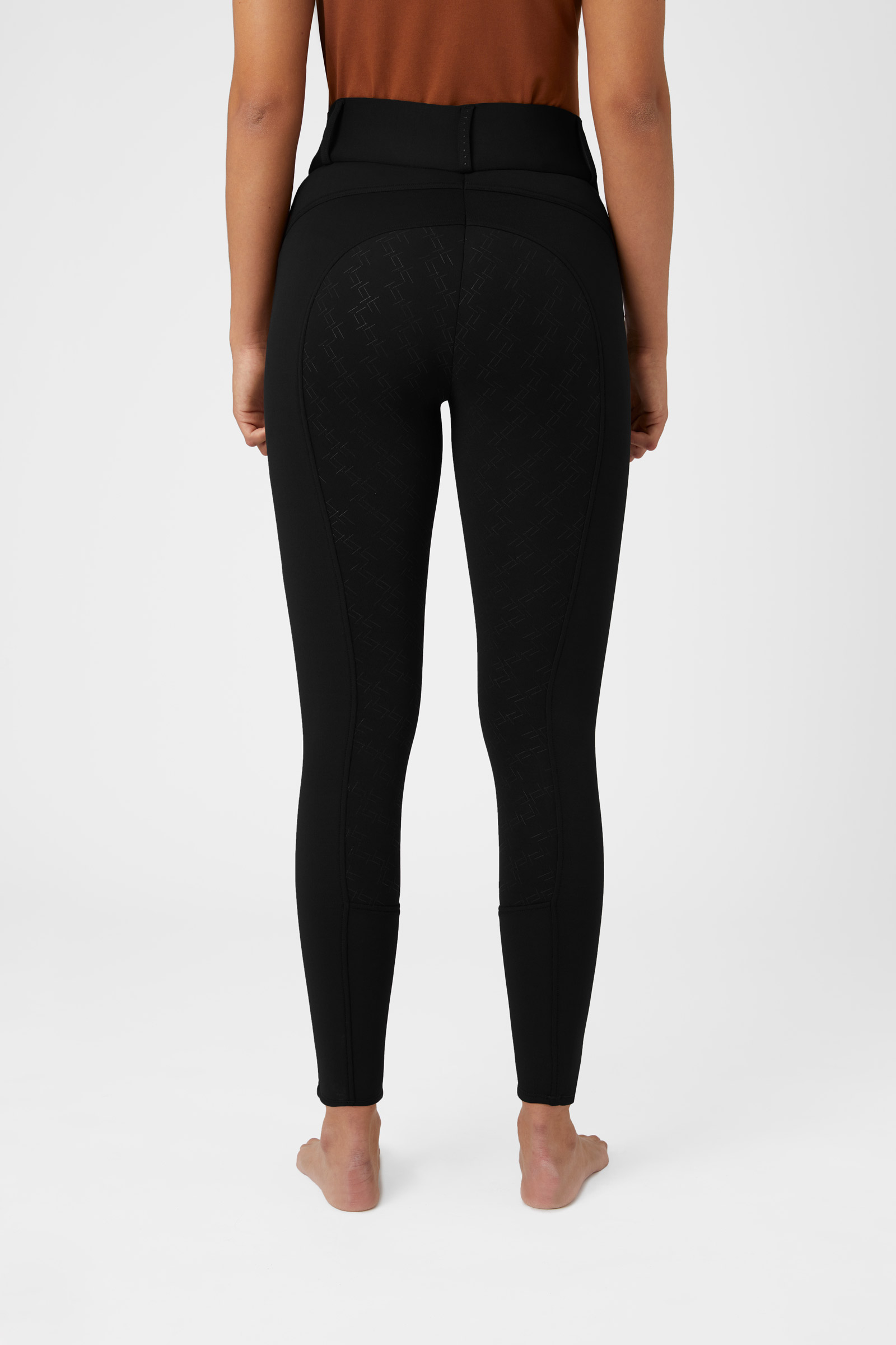 Horze Mia helforsterkede thermo ridebukser med silikon, dame