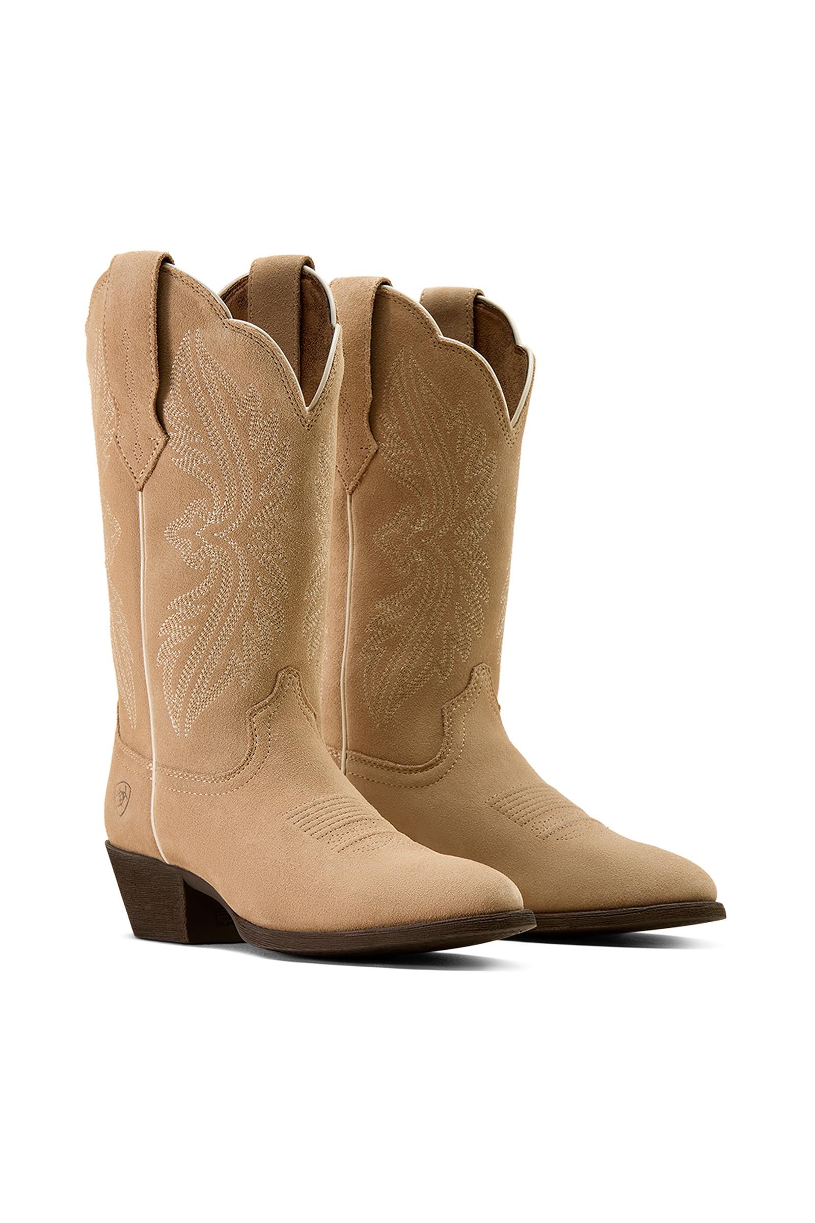 Ariat Dame Heritage western boots med rund t&aring; StretchFit