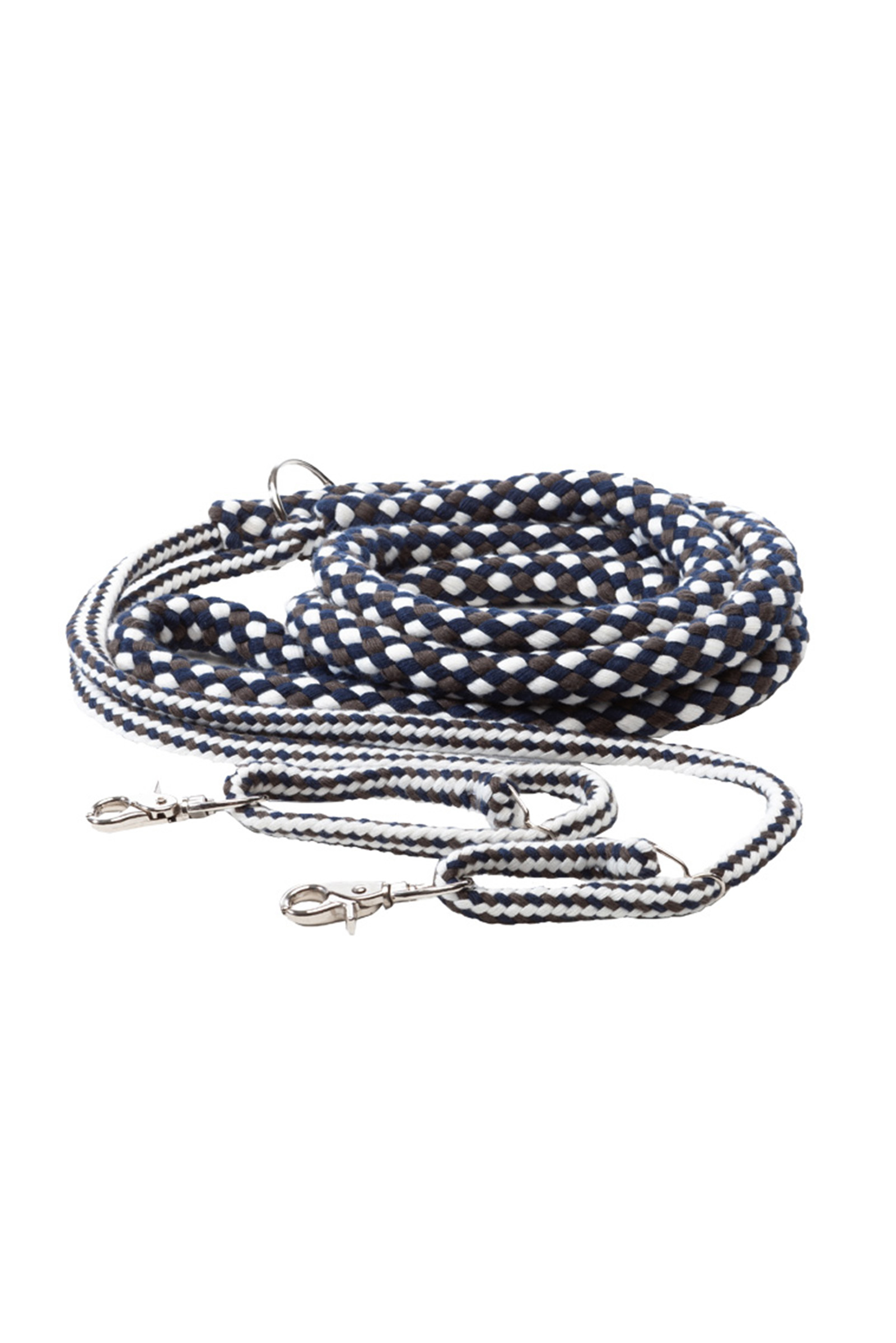 Dark Grey/White Kavalkade longeringshjelp i mykt materiale