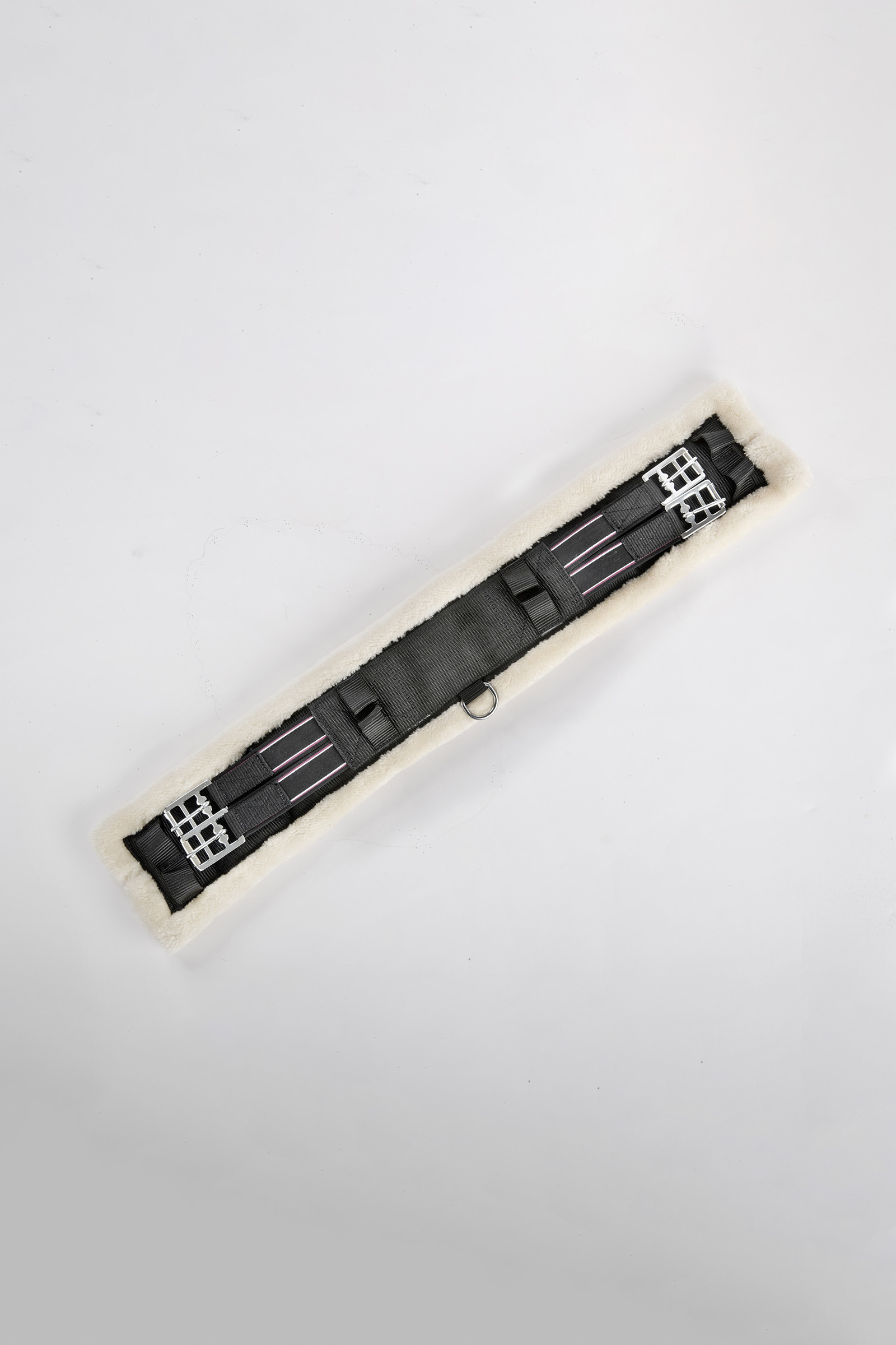 USG Nylon dressurgjord med fuskepels-polstring