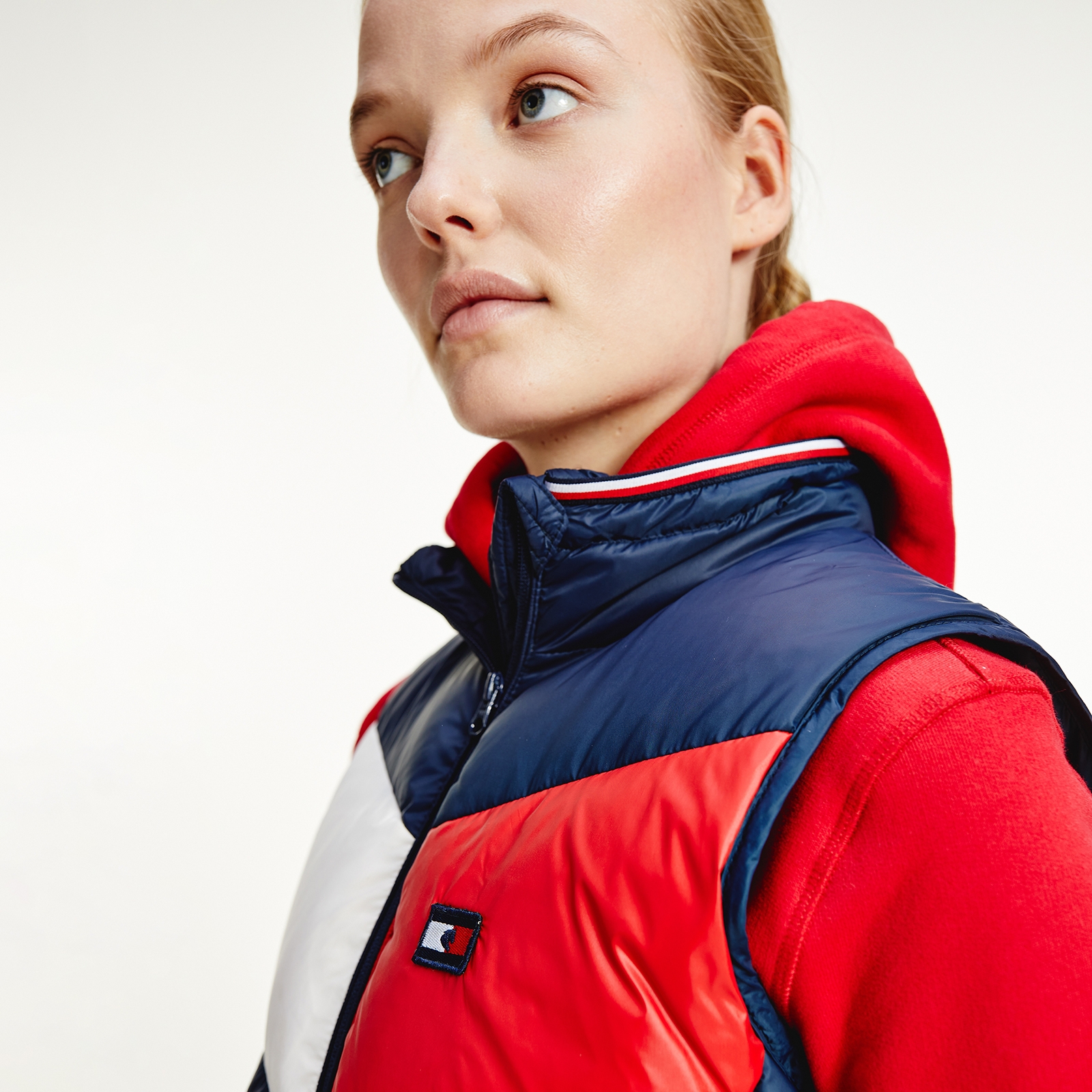 Tommy Hilfiger Equestrian Re-Down vest, dame