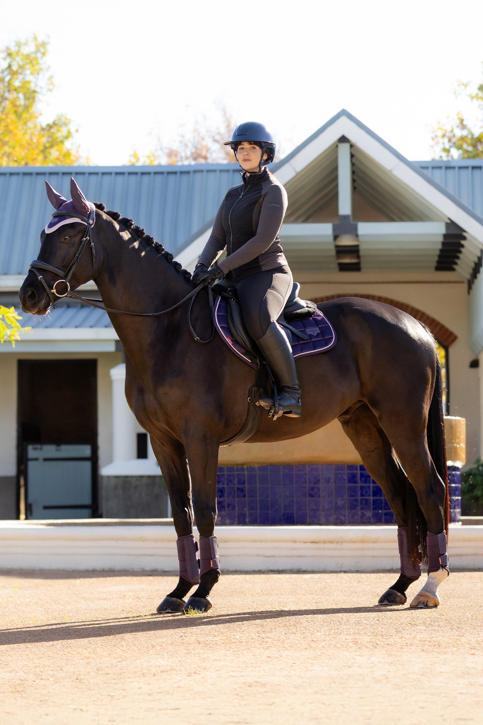 LeMieux Merino+ Loire klassisk Close Contact salunderlag