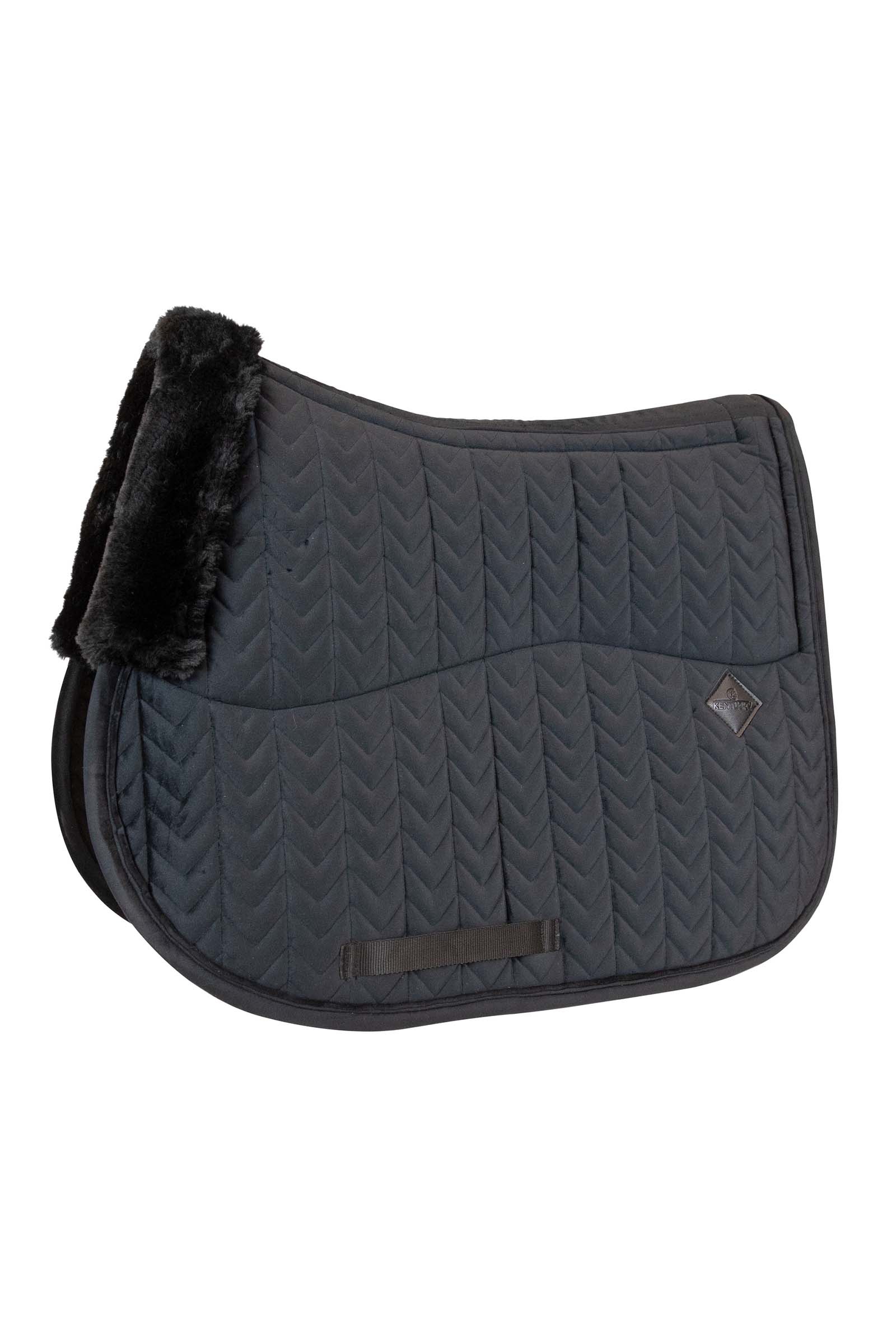 Black Kentucky Horsewear Velvet Skin Friendly sprangsjabrak