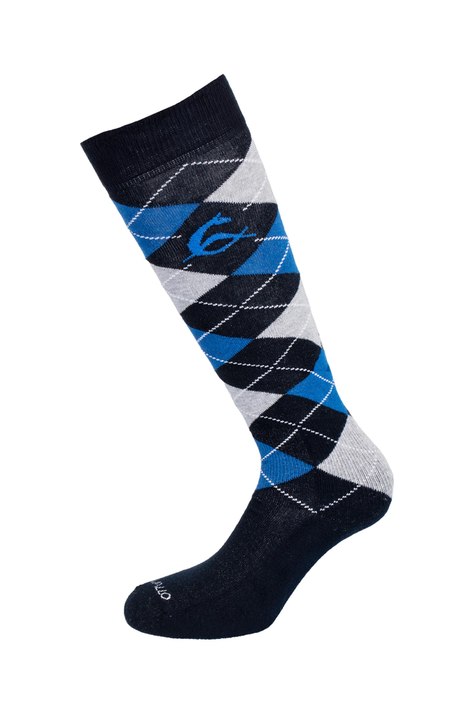 Acavallo Bomullssokker med diamantm&oslash;nster