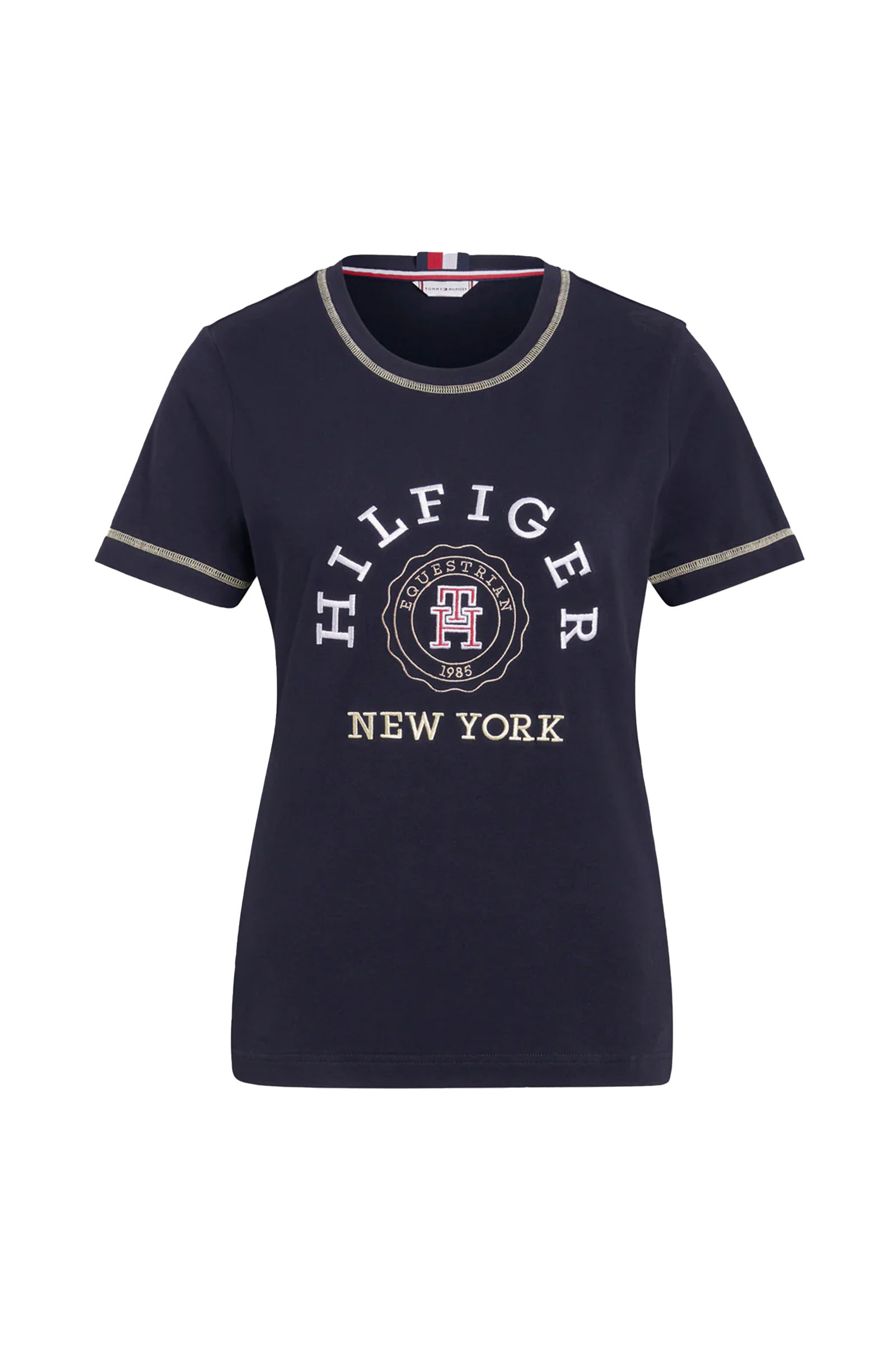 Tommy Hilfiger Equestrian Newport grafisk t-skjorte