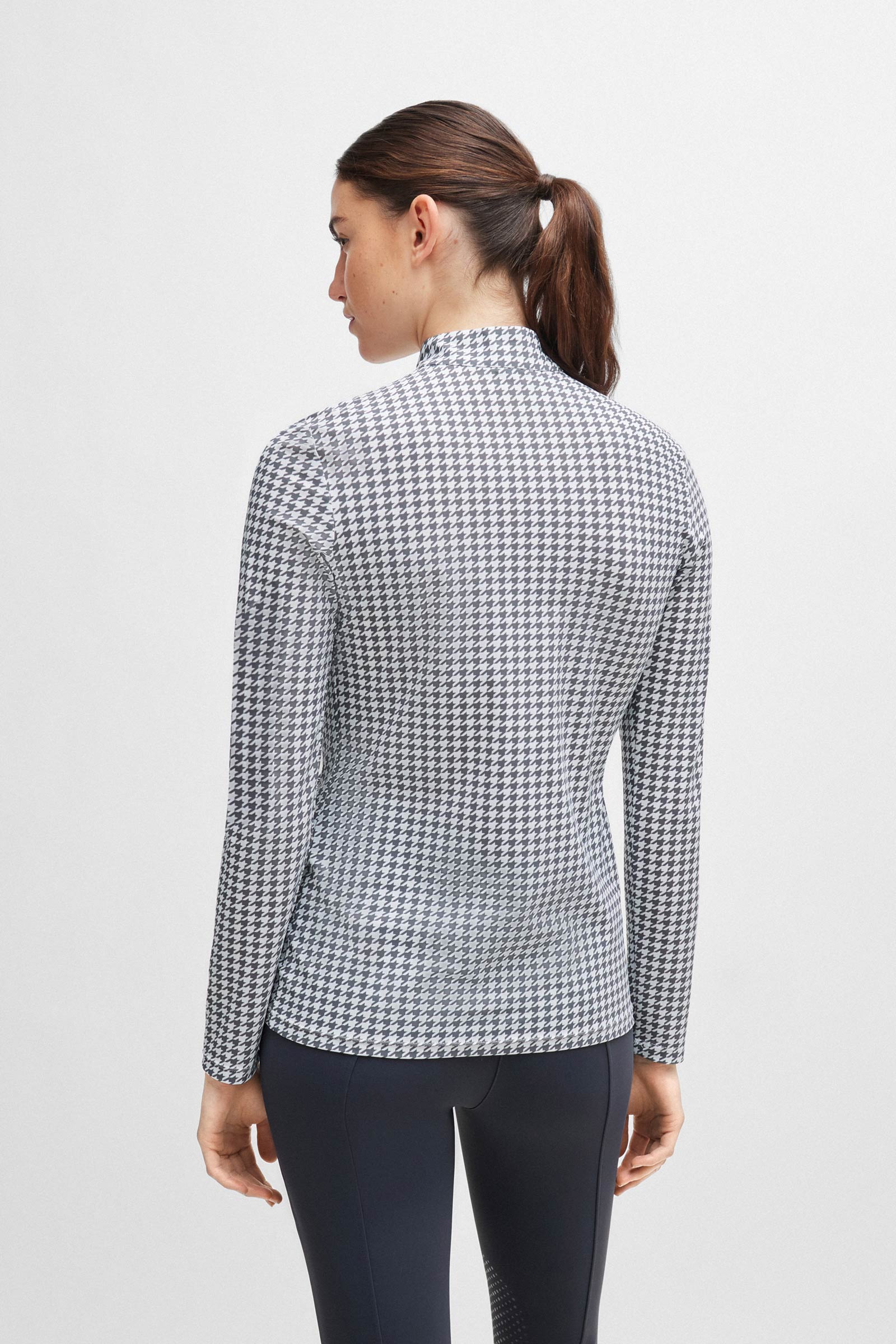 Boss Rachel treningsskjorte Houndstooth