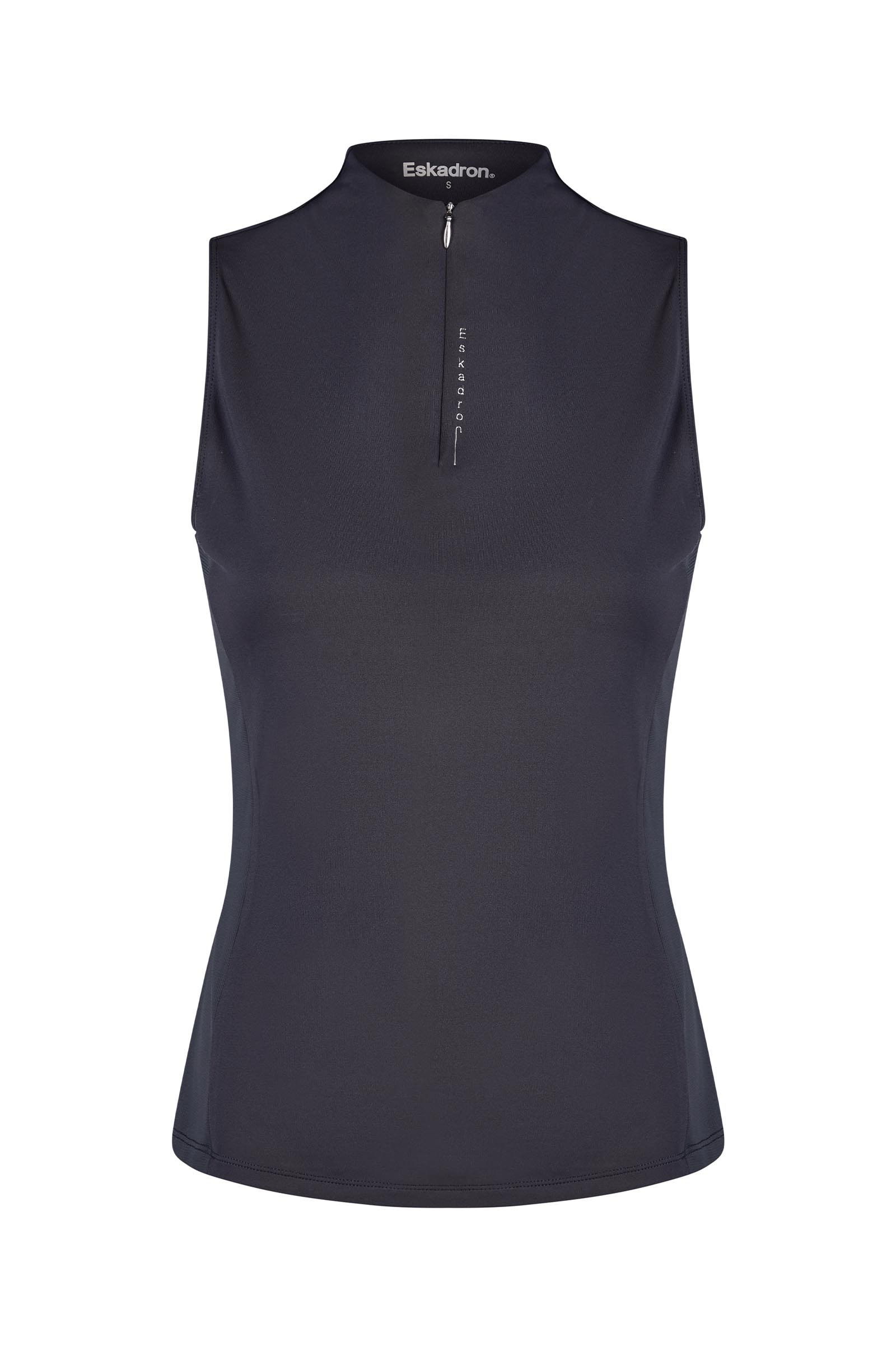 Eskadron Classic Sport SS26 Dame singlet med halv glidel&aring;s