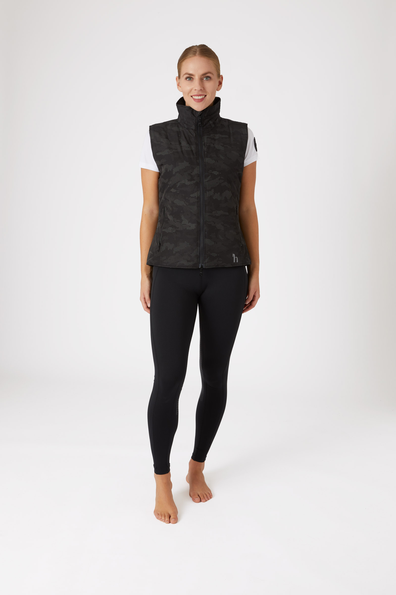 Horze Camo Luminox reflekterende vest, dame