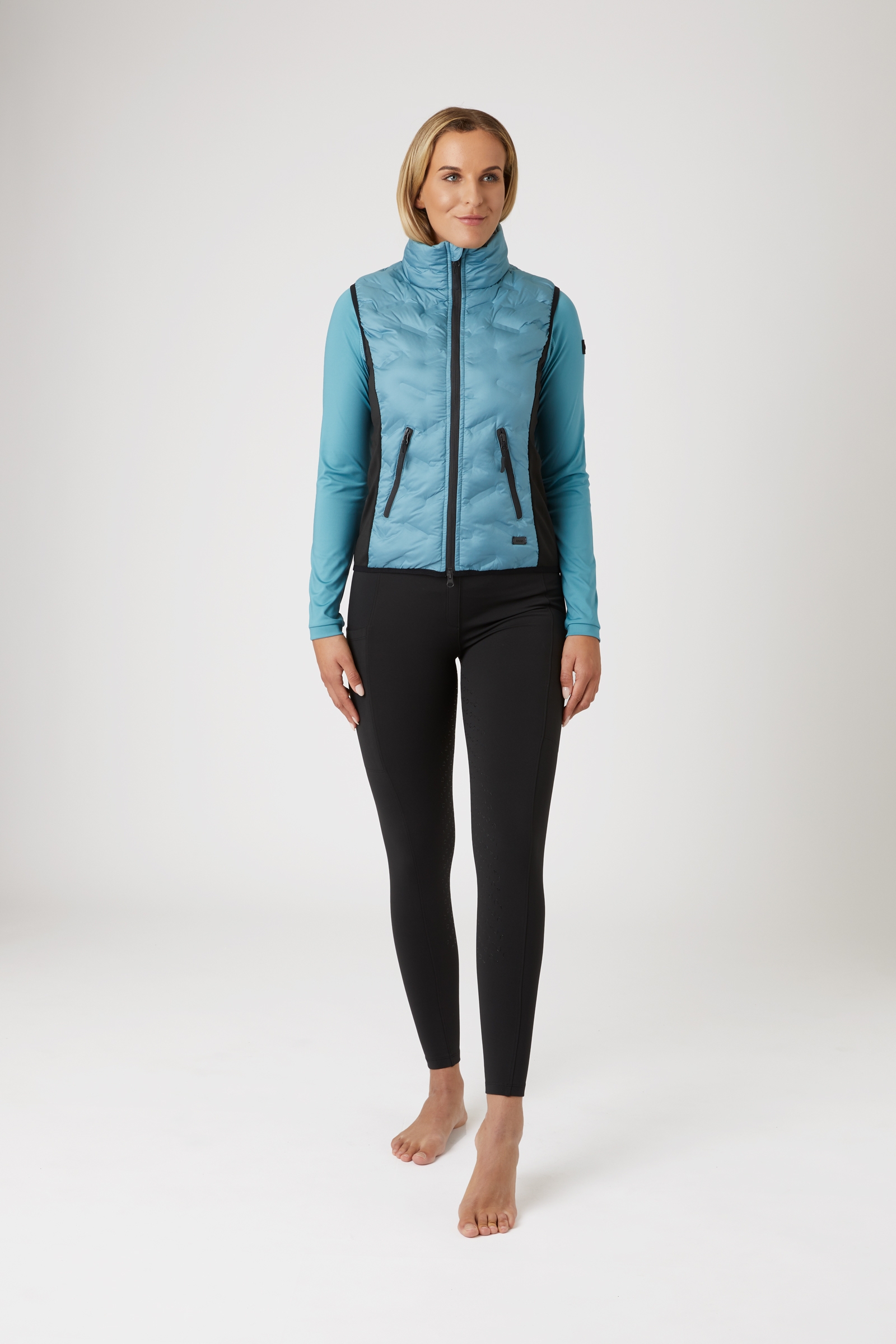 Horze Shelly lett vattert vest, dame