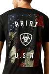 Ariat Faded Bull t-skjorte for herrer