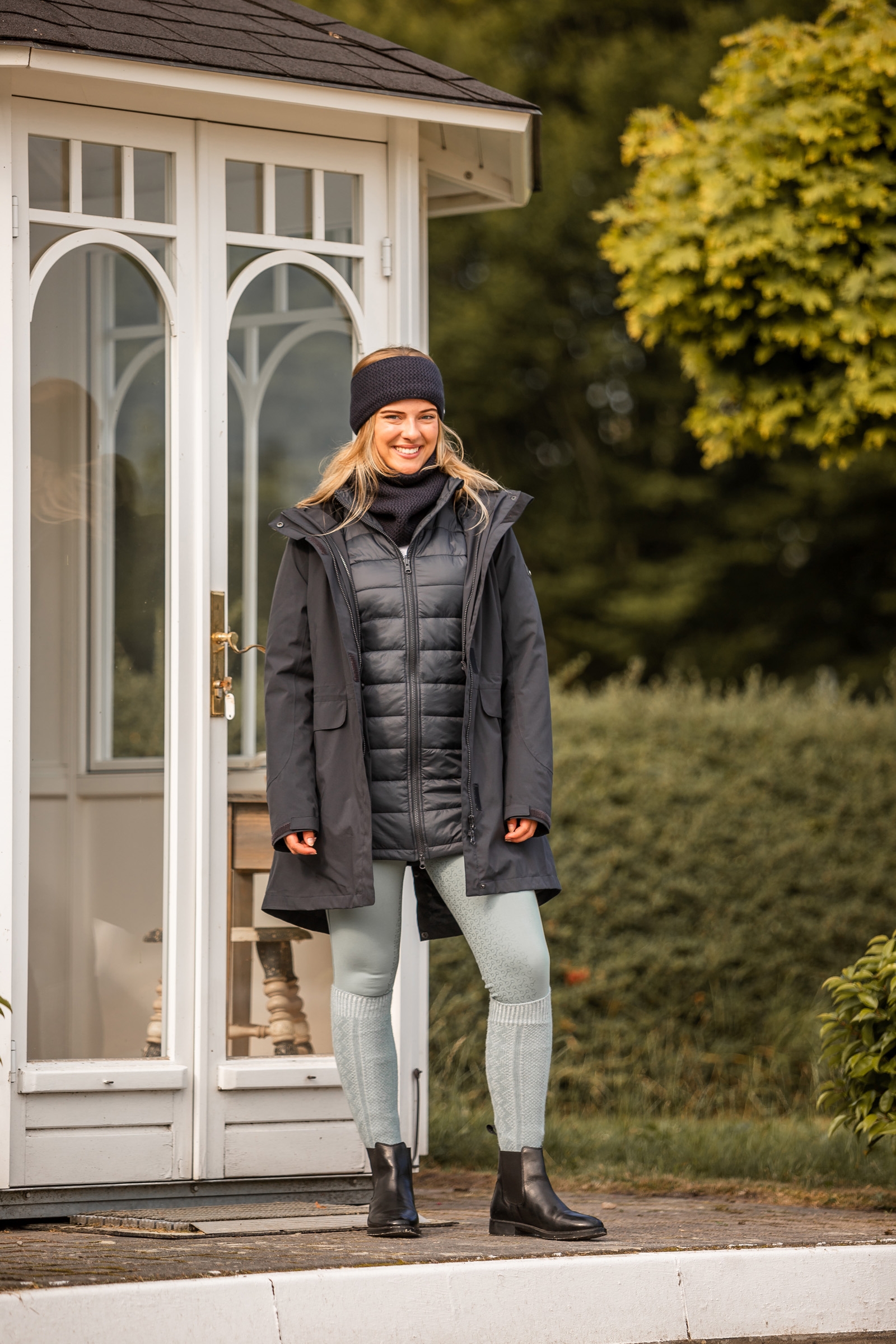 Horze Isabella 3-i-1 f&ocirc;ret parkas til dame