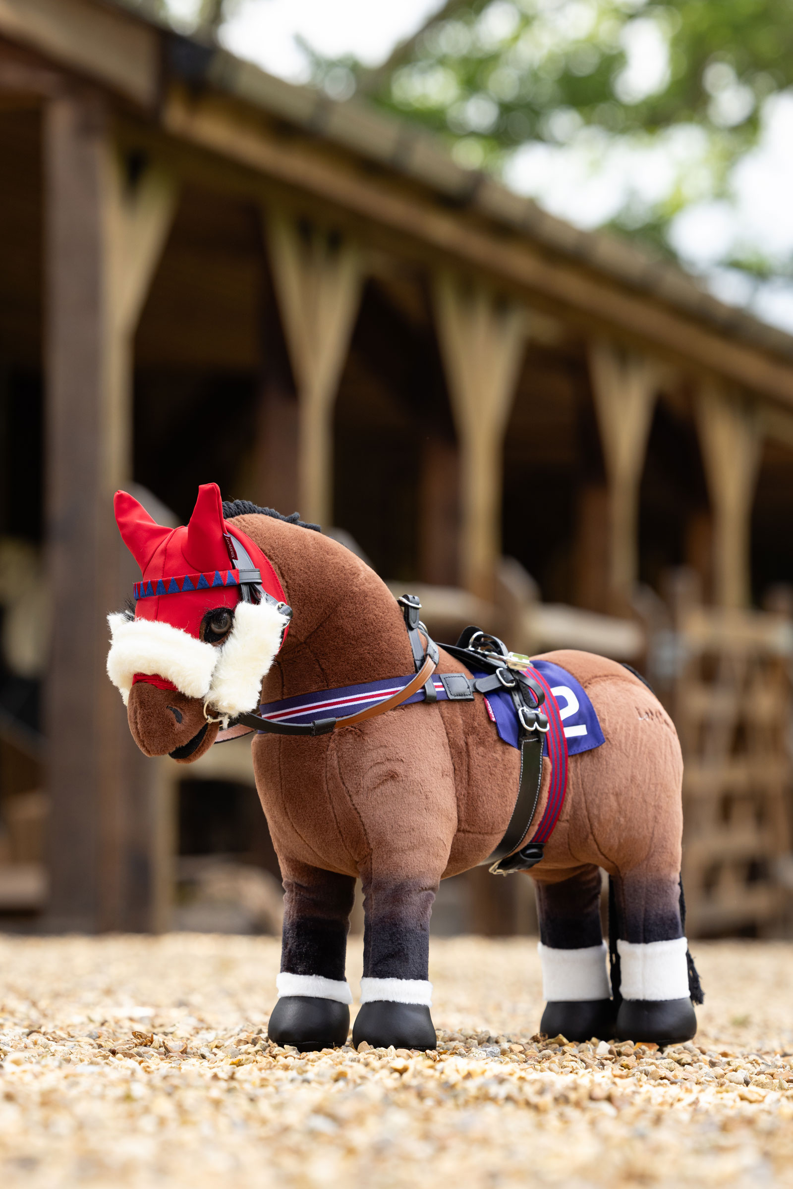 LeMieux Toy Pony galoppsal og brystplate sett