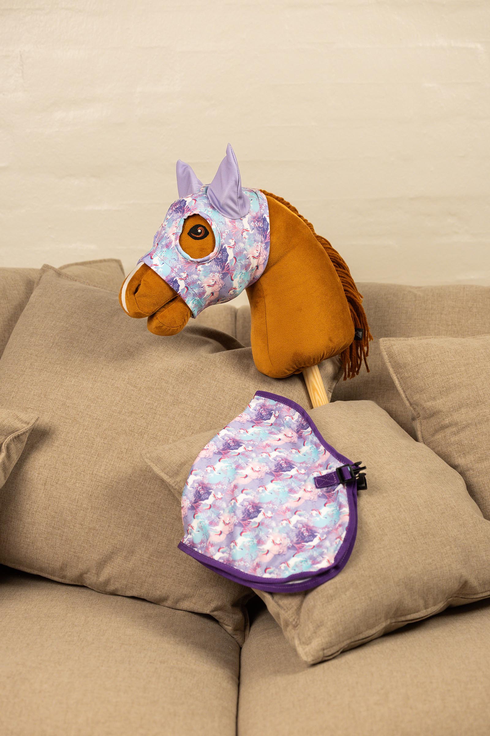 My Hobby Horse l&oslash;psmaske med enhj&oslash;rning print